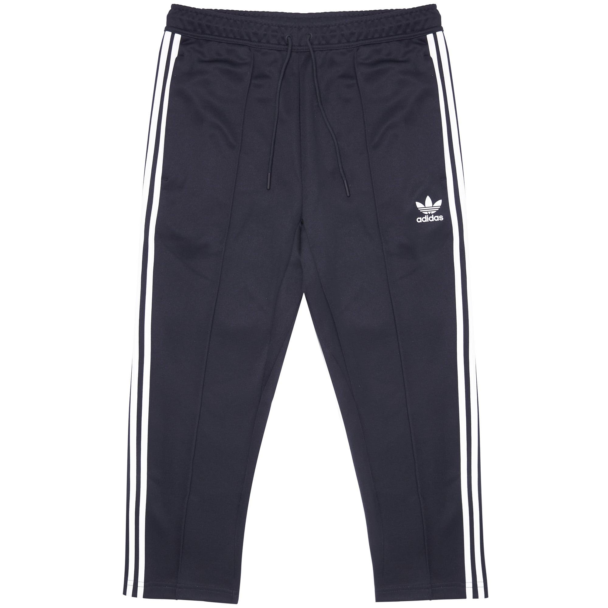 adidas Originals Synthetic Legend Ink Sst Relaxed Cropped Track Pants ...