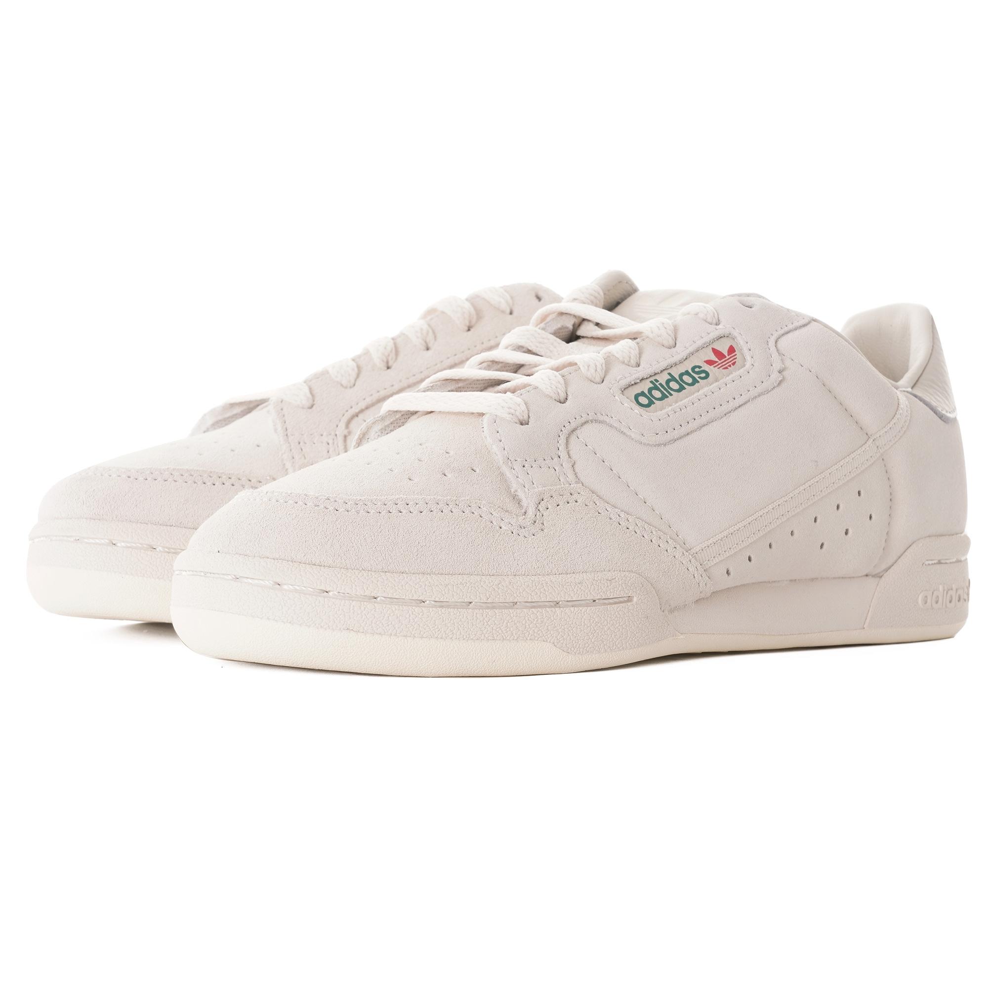 adidas continental 80 suede white