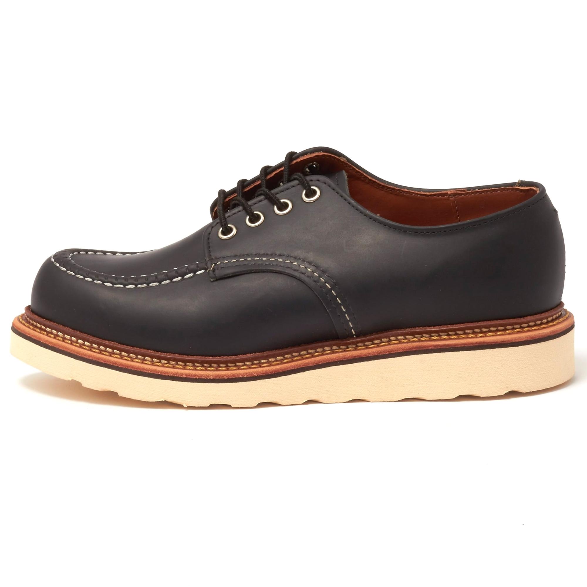 red wing oxford black