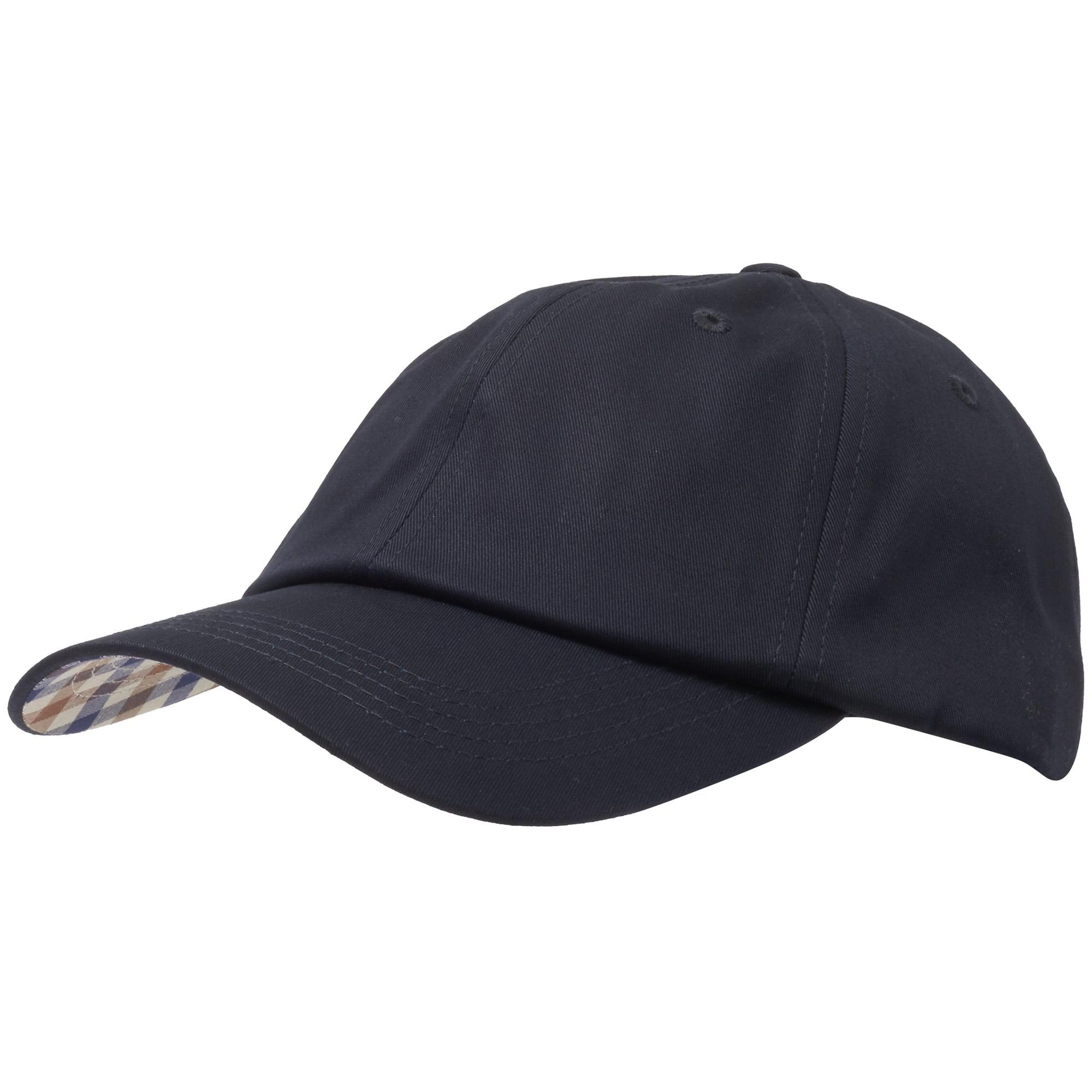 Aquascutum Cotton Navy Rebel Cap in 