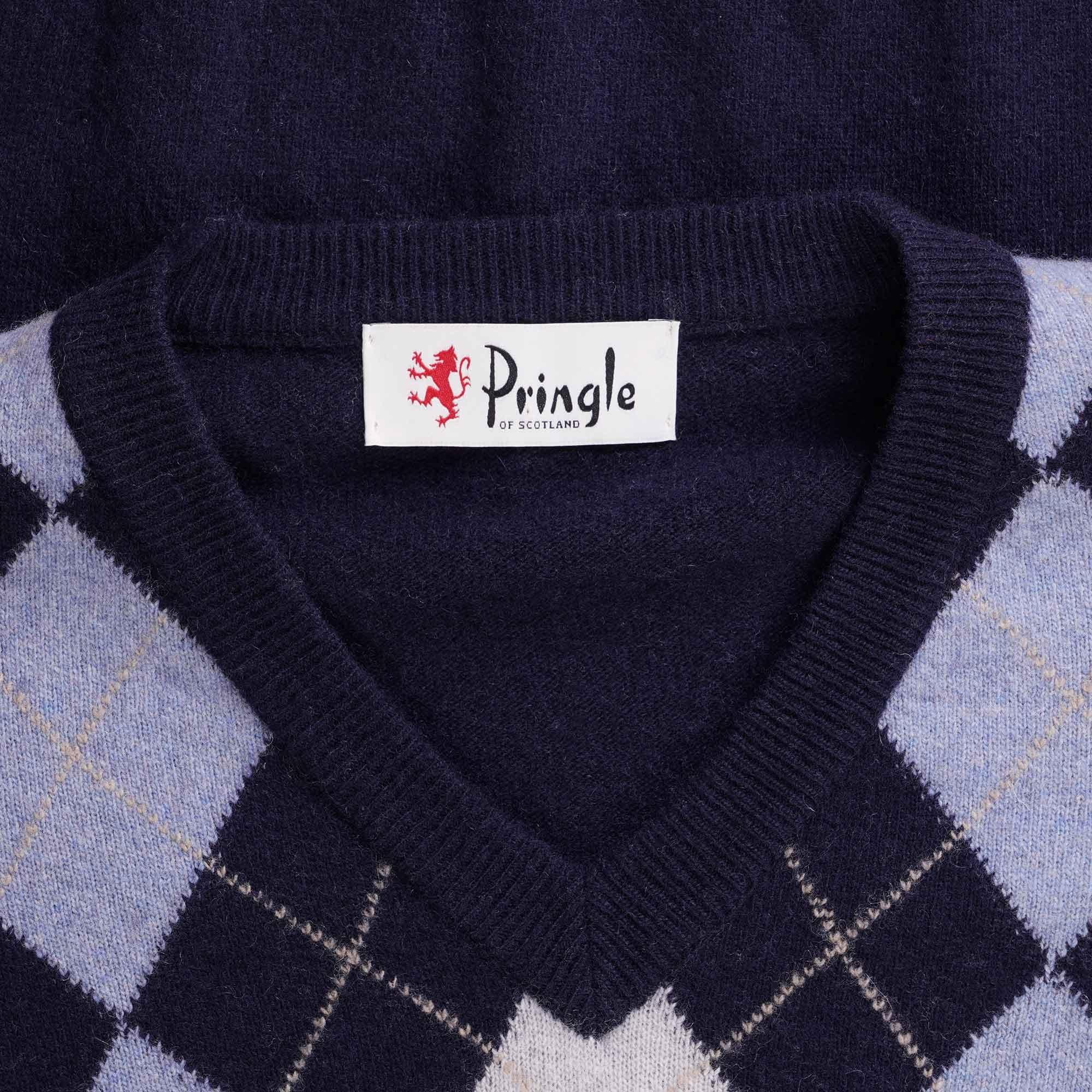 Pringle argyle sweater best sale