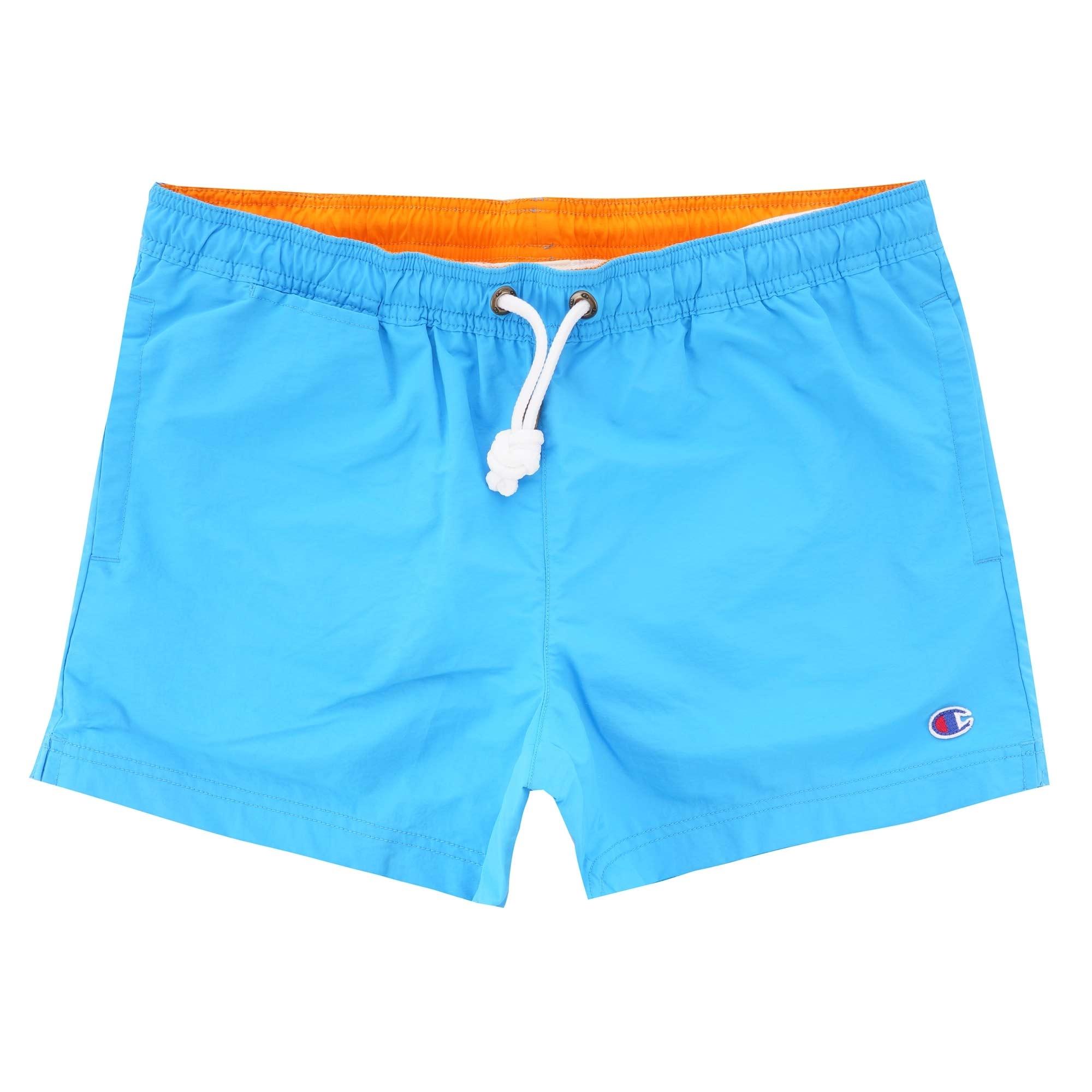 Champion Synthetic Contrast Seam Detail Swim Shorts in Blue for Men Lyst
