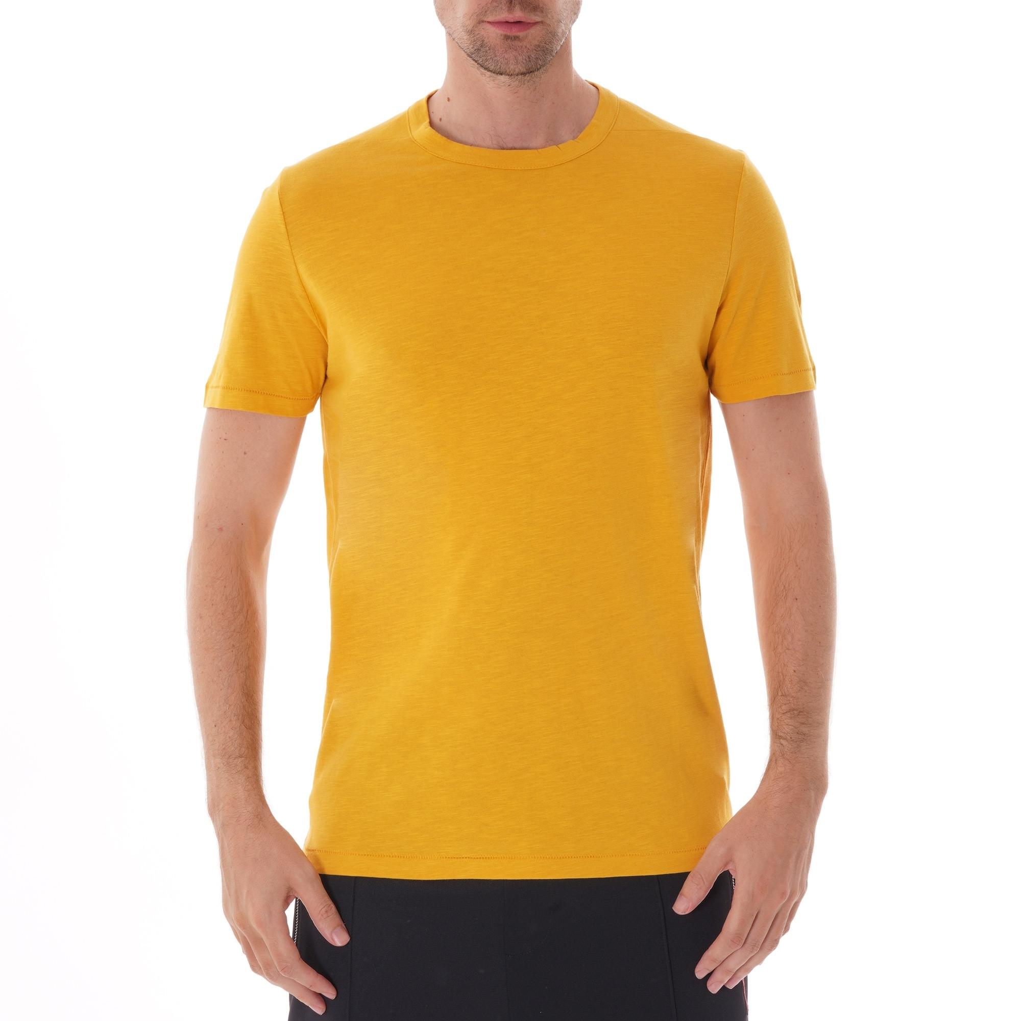 Homecore Cotton Rodger Tee in Yellow for Men - Lyst