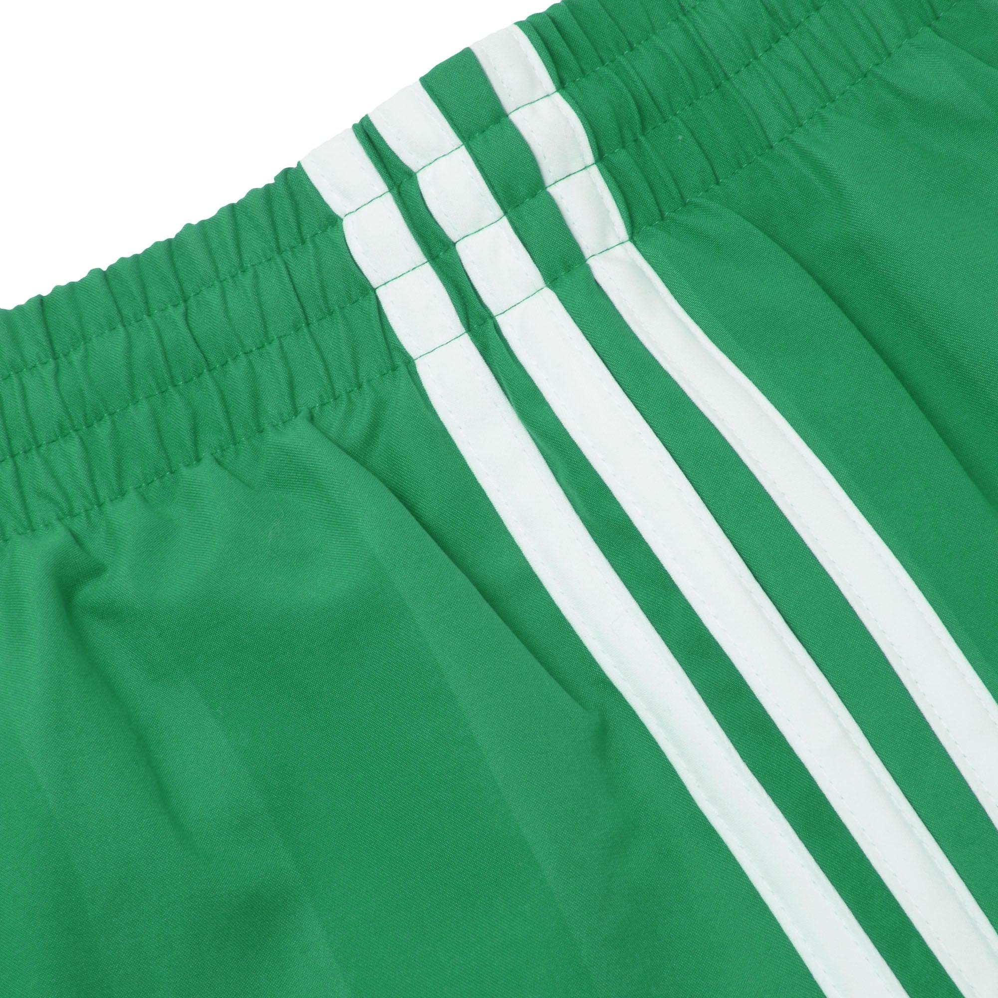 adidas green swim shorts