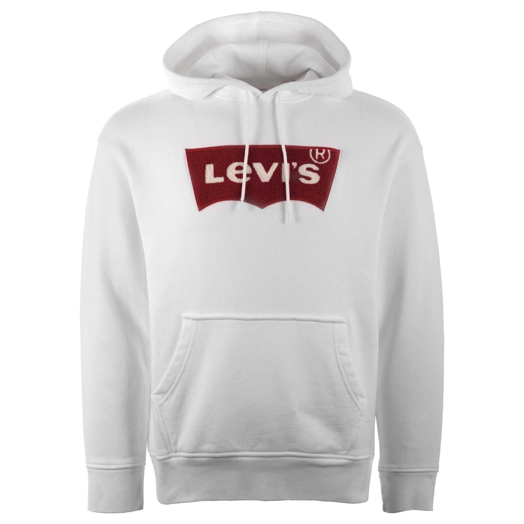 white hoodie levis