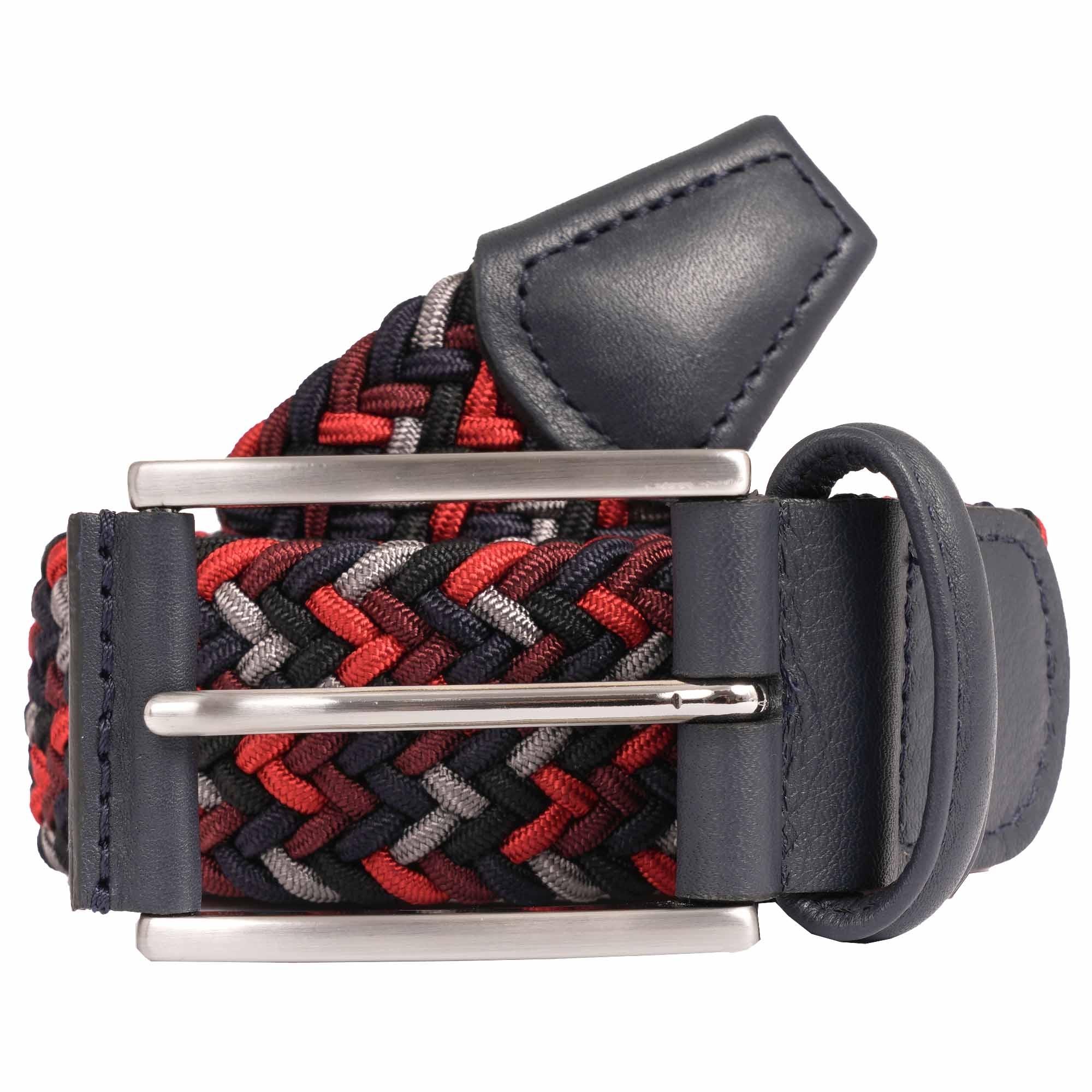 Andersons Woven Fabric Belt - Red/navy for Men - Lyst