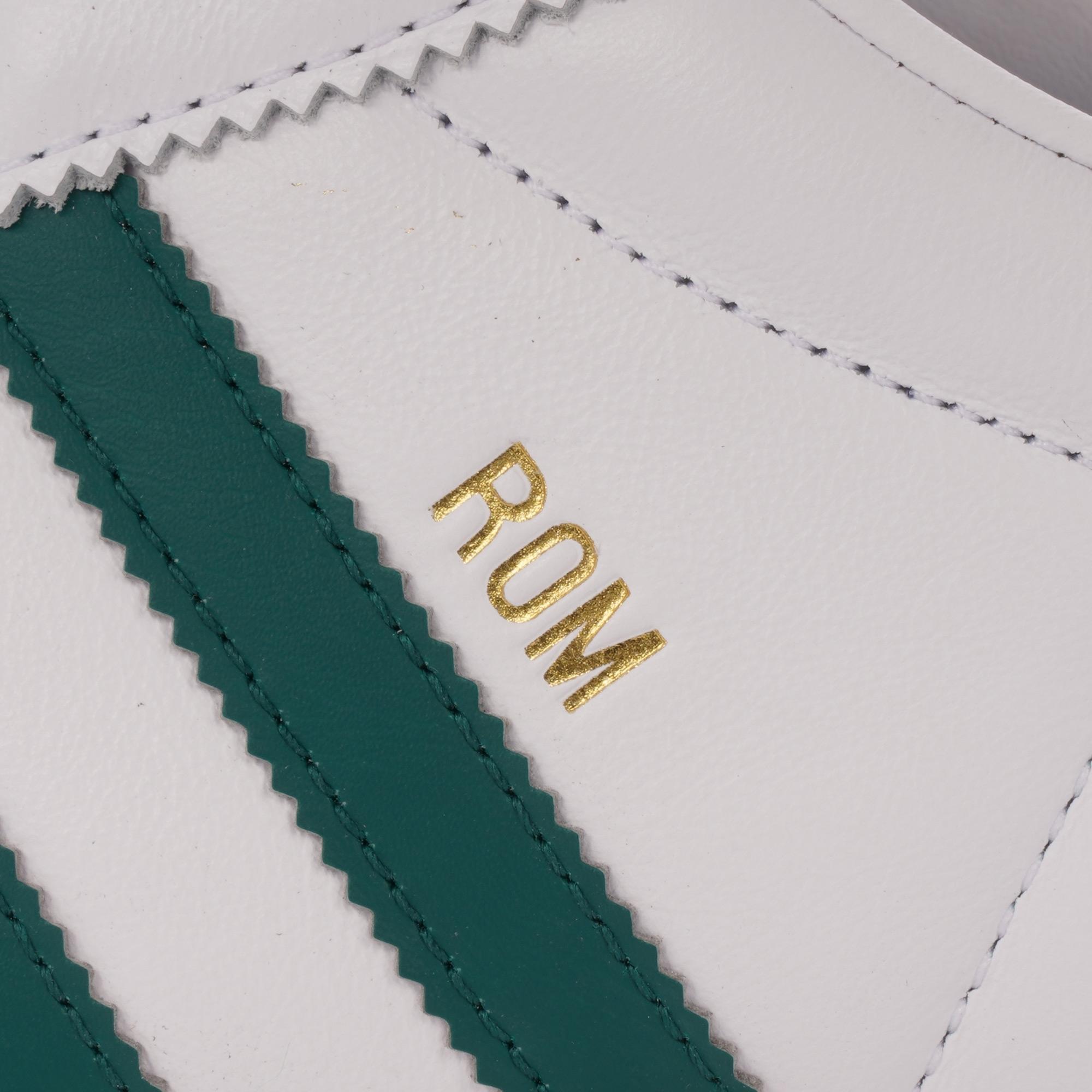 adidas Originals Rom - Ftwr White, Collegiate Green, & Grey One for Men |  Lyst UK