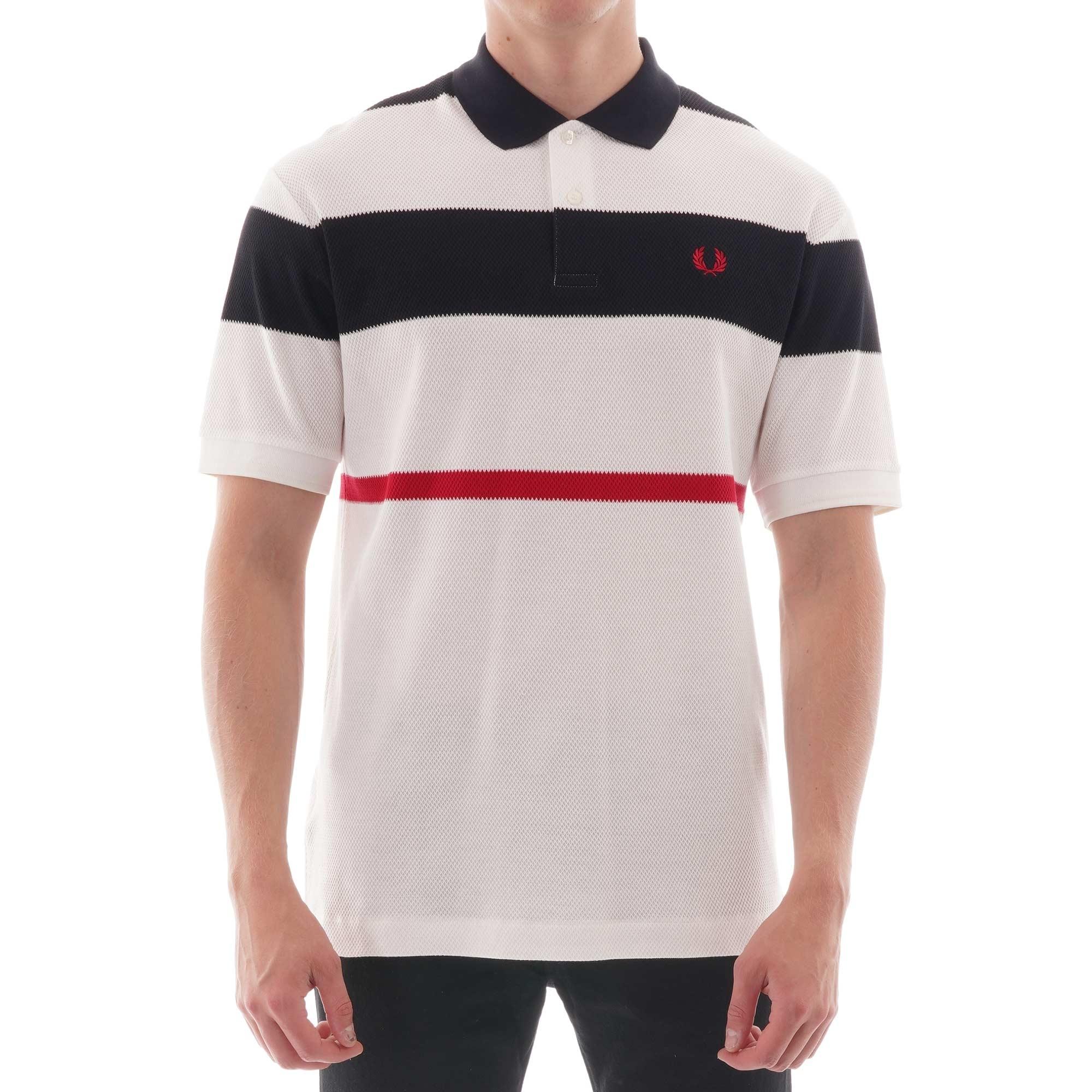 Fred Perry Cotton Bold Stripe,fred Perry Polo Shirt Mm7504-129 Col for Men  - Lyst