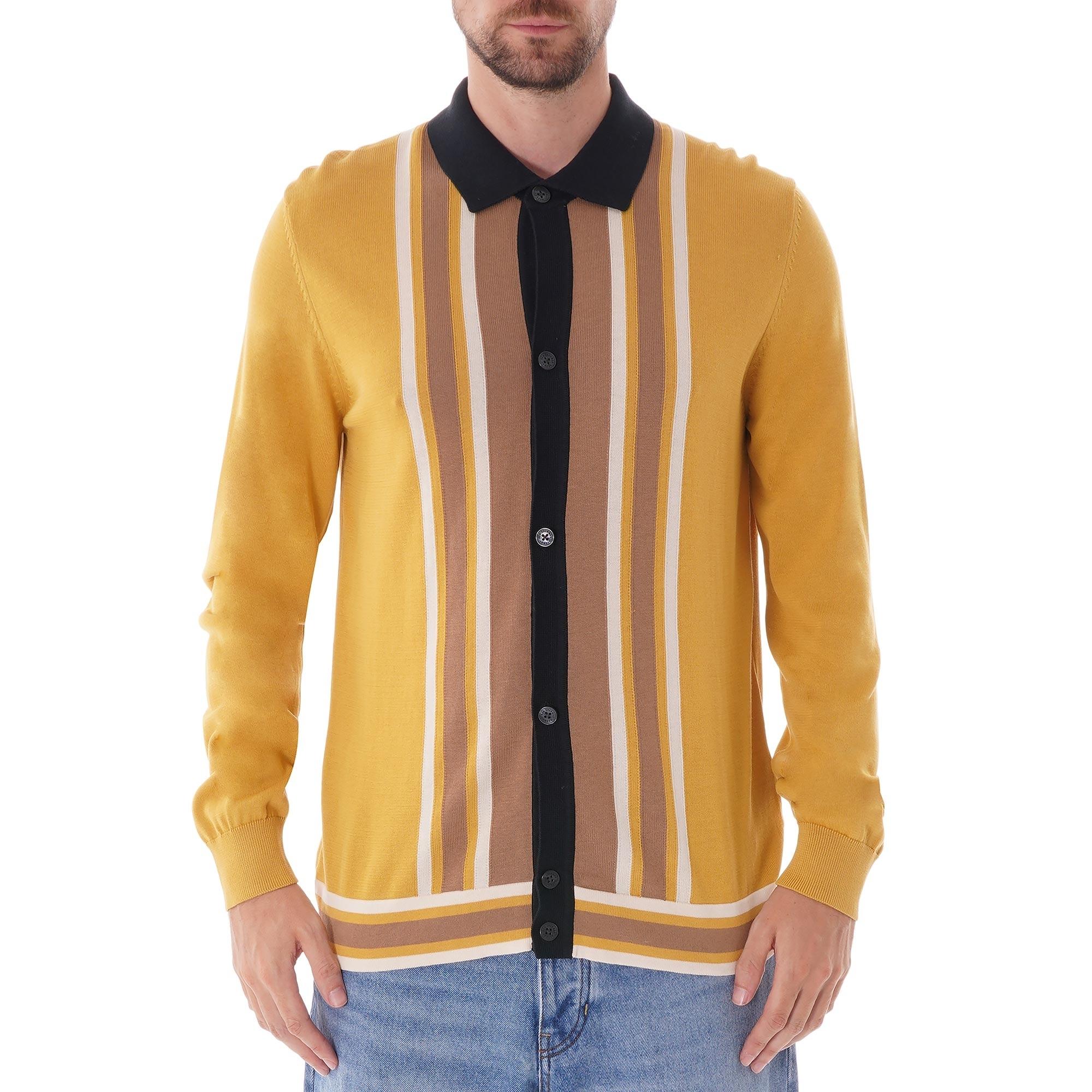 Ben Sherman Cotton Long Sleeve Mod Knit Cardigan for Men - Lyst