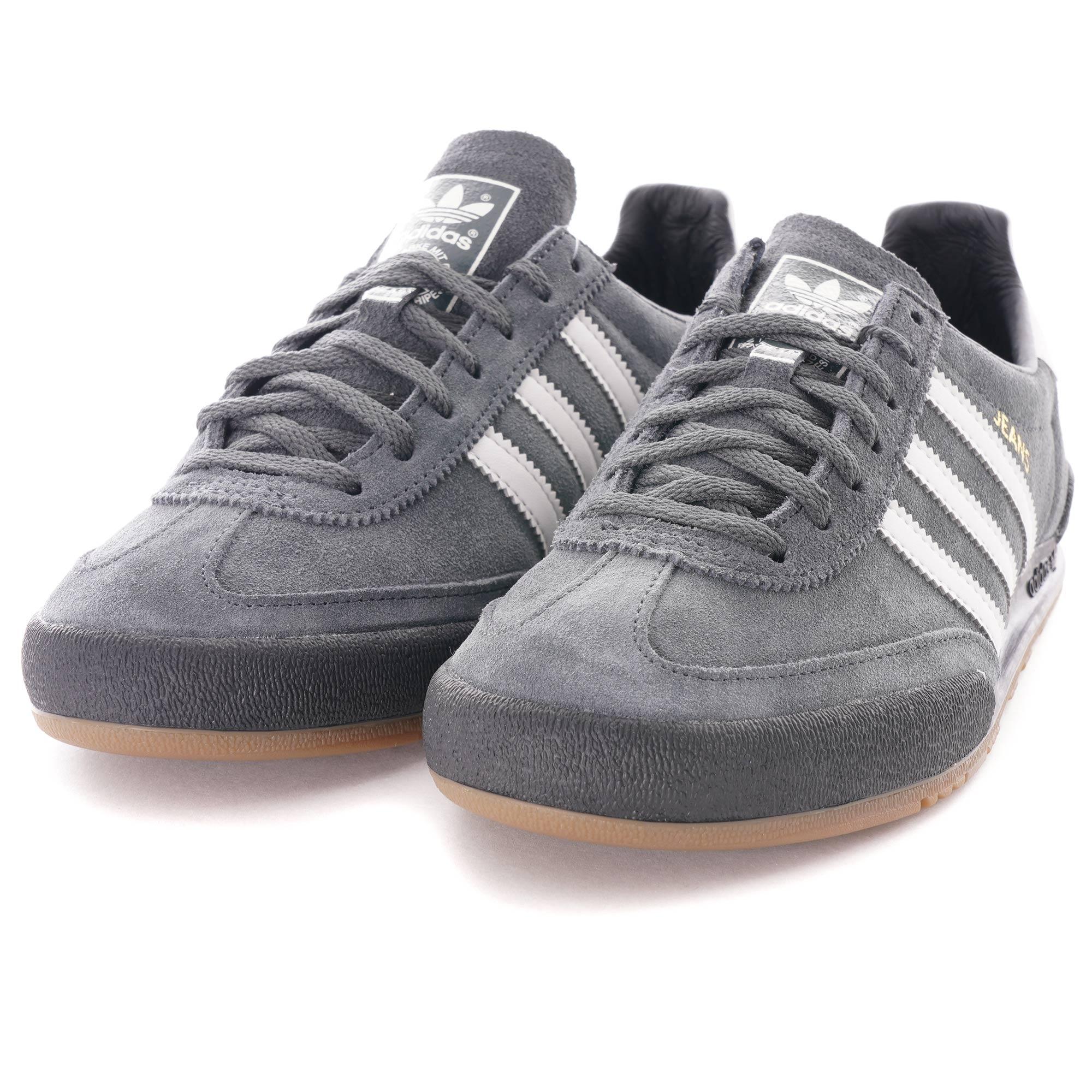 grey adidas jeans trainers
