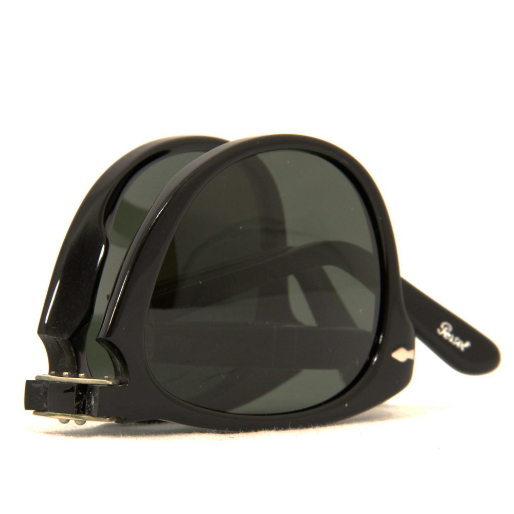 Persol 714 Foldable Black Sunglasses 52 Mm Lens in ...