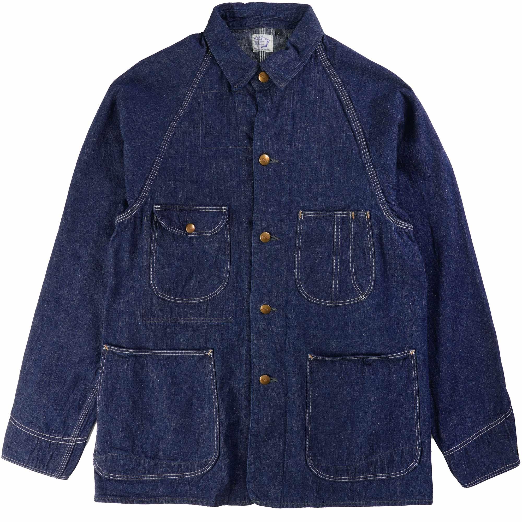 Orslow 1950S Coverall Denim Jacket in Blue for Men | Lyst UK
