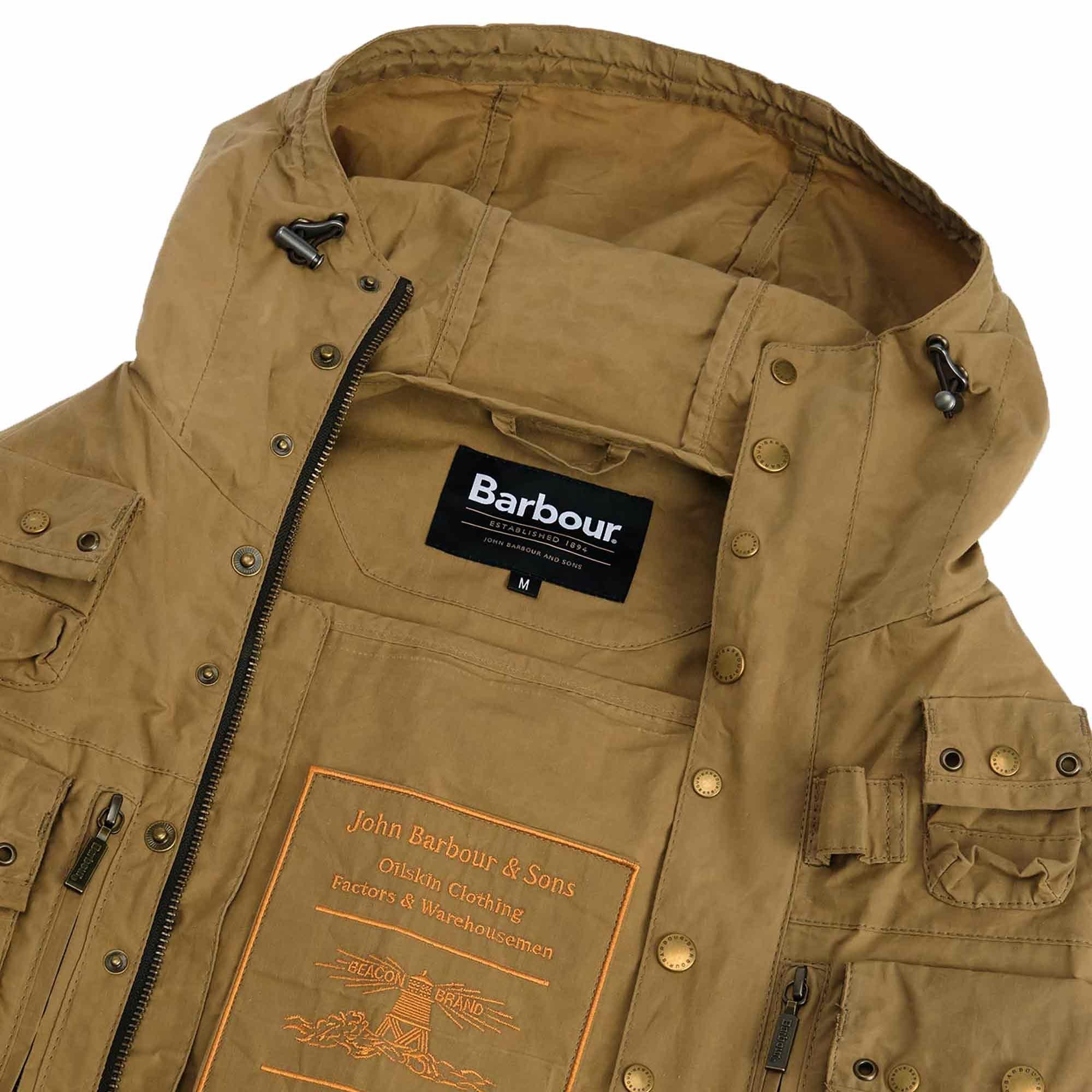 Barbour X Tokito Field Utility Casual Jacket in Green for Men