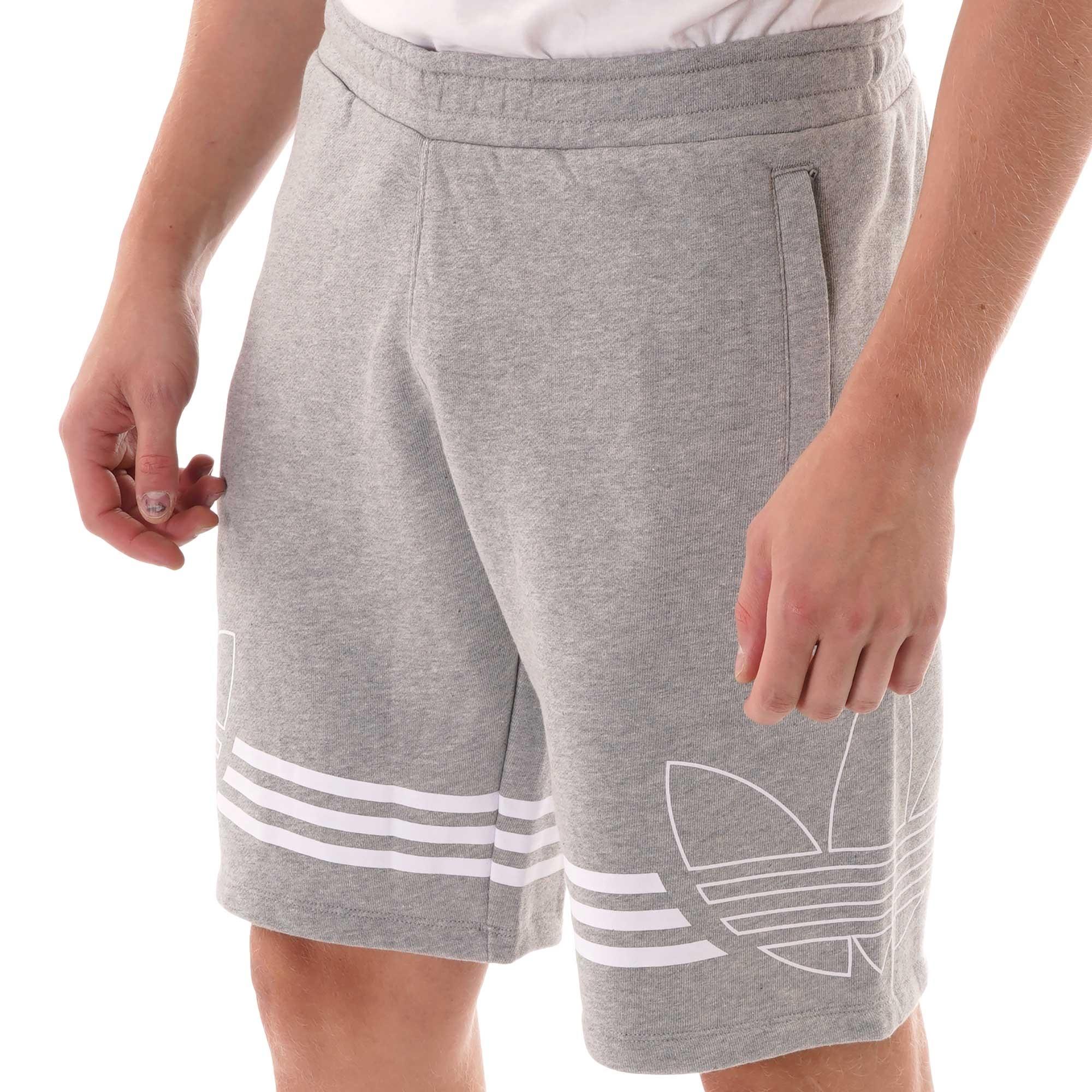 outline shorts adidas