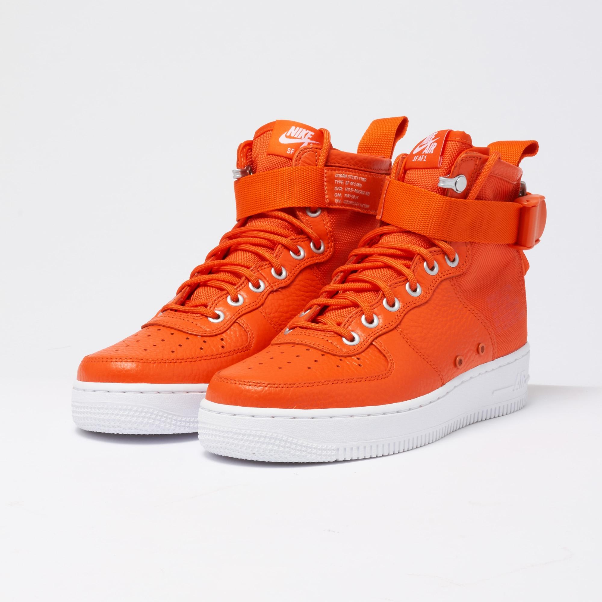 air force 1 mid 07 orange