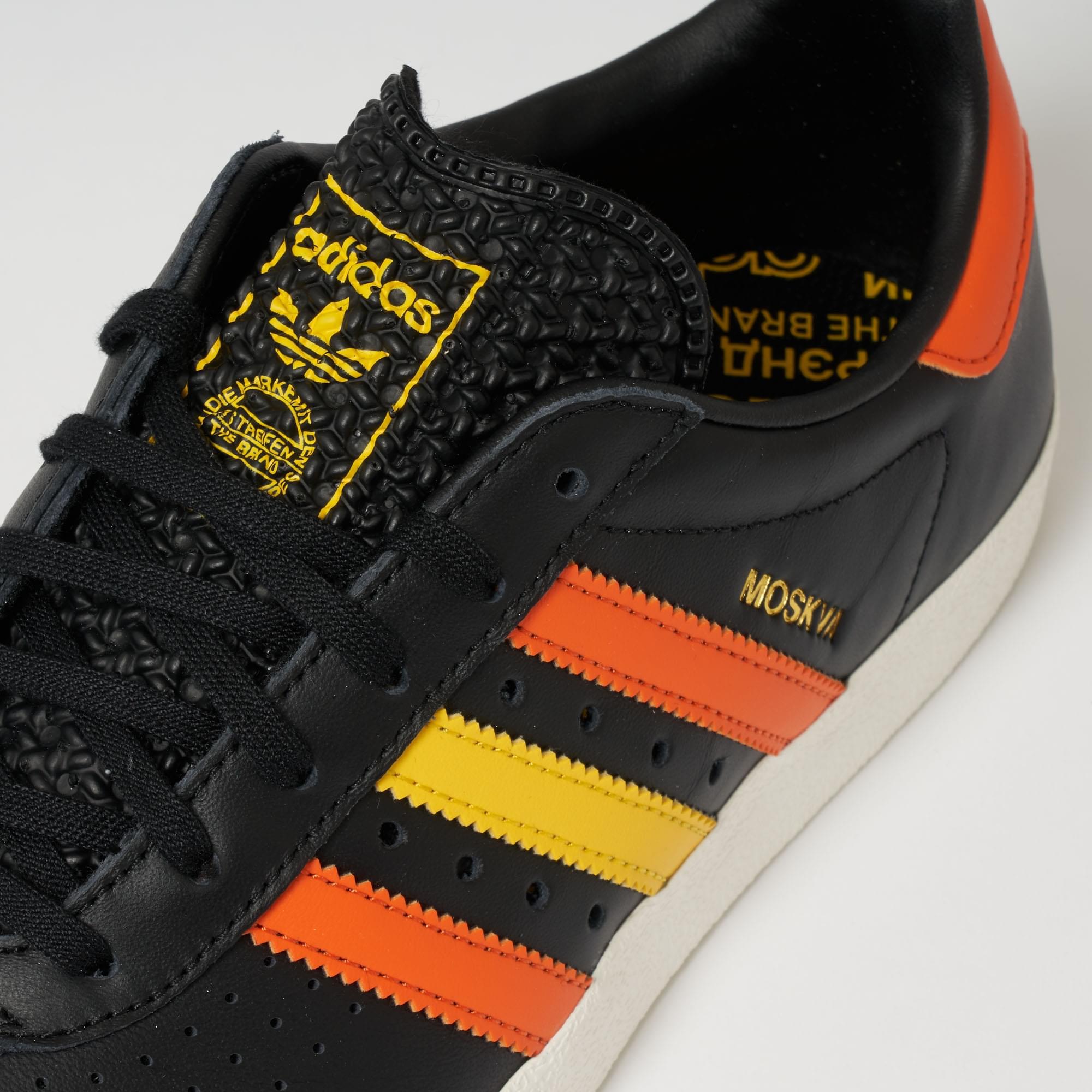 adidas 350 black orange yellow