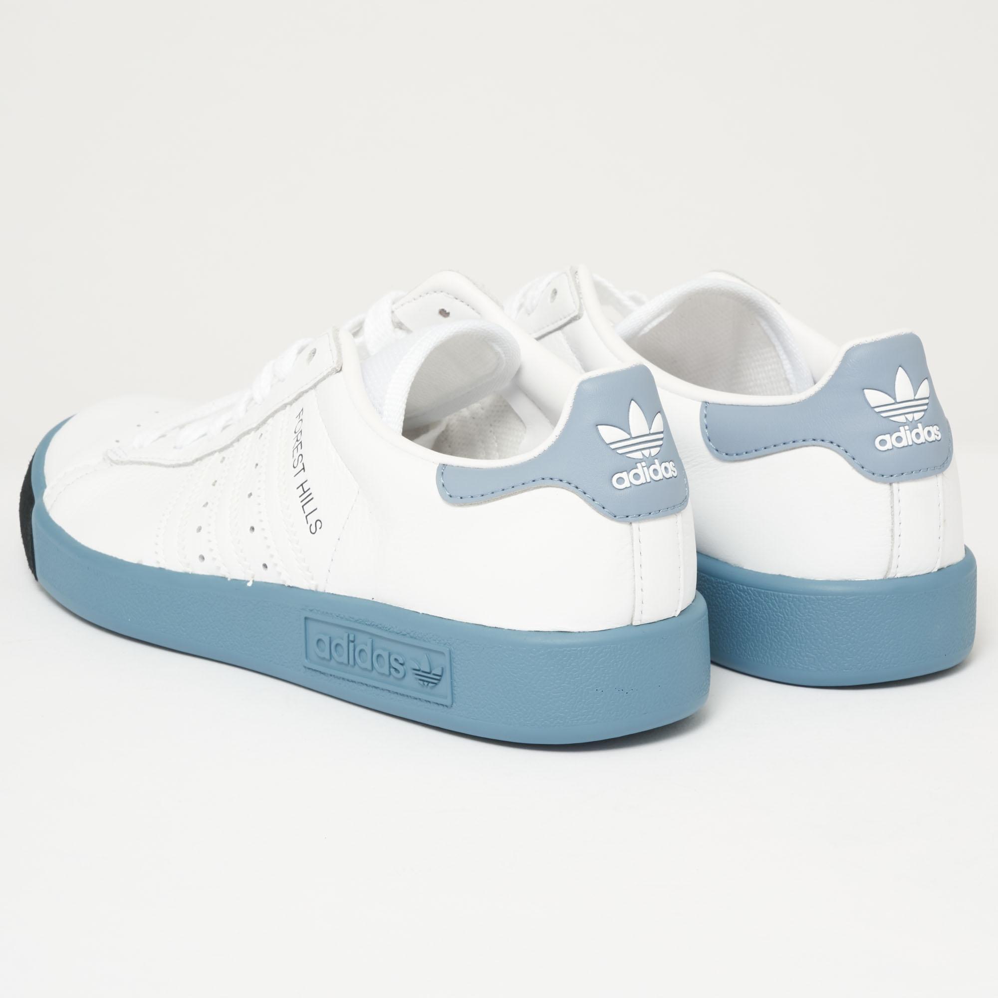 adidas Originals Forest Hills - White & Blue | Lyst Australia