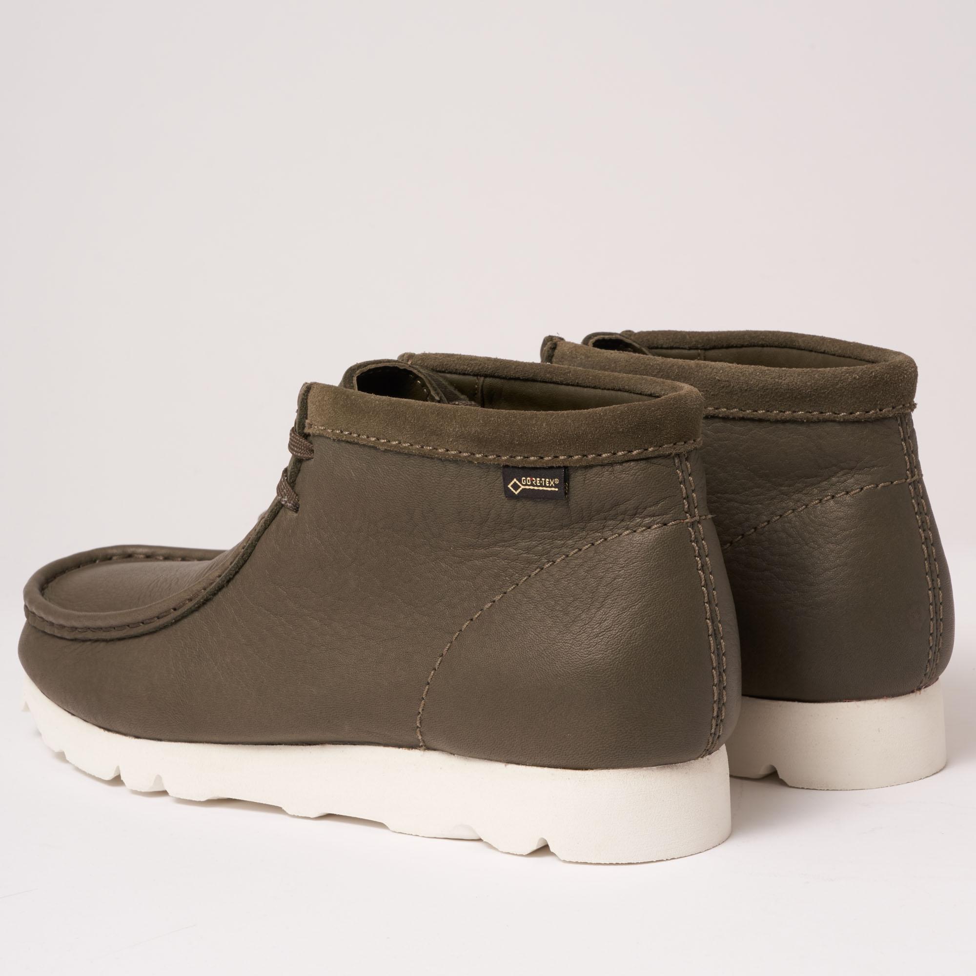 Clarks Suede Wallabee Boot Gore-tex 