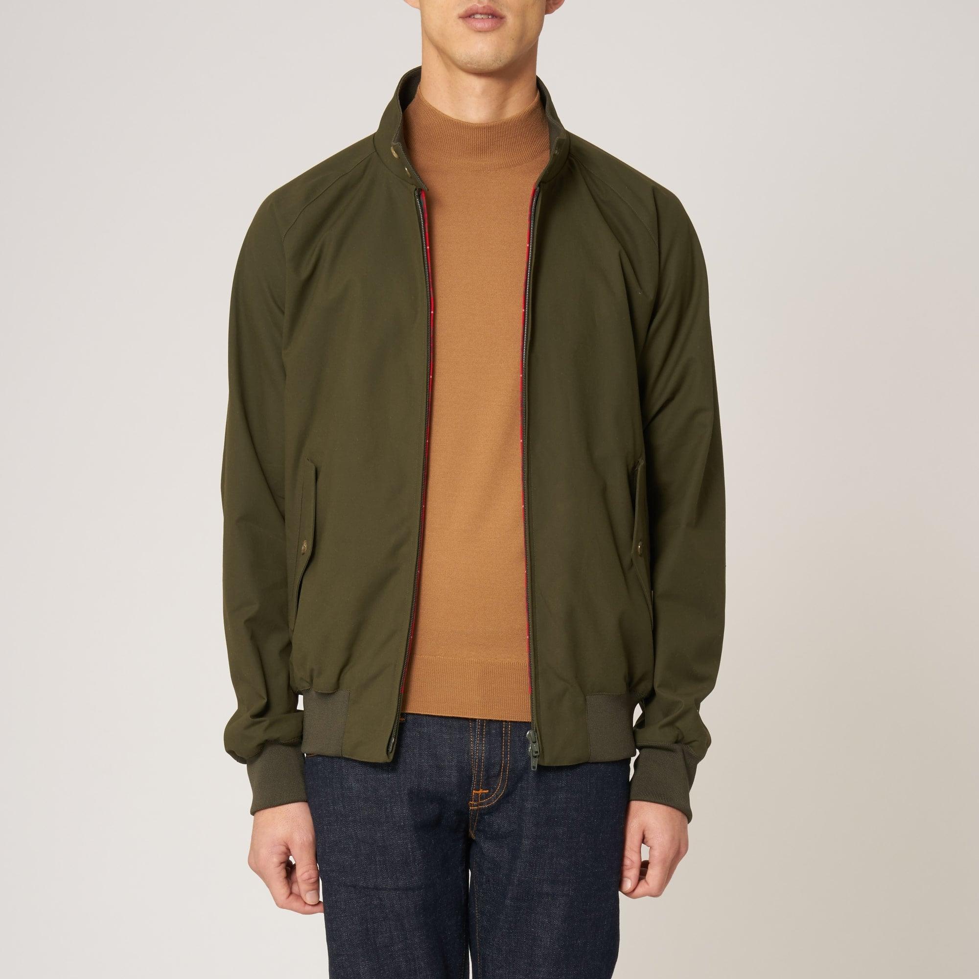 Download Baracuta Cotton Military Green G9 Harrington Jacket for ...