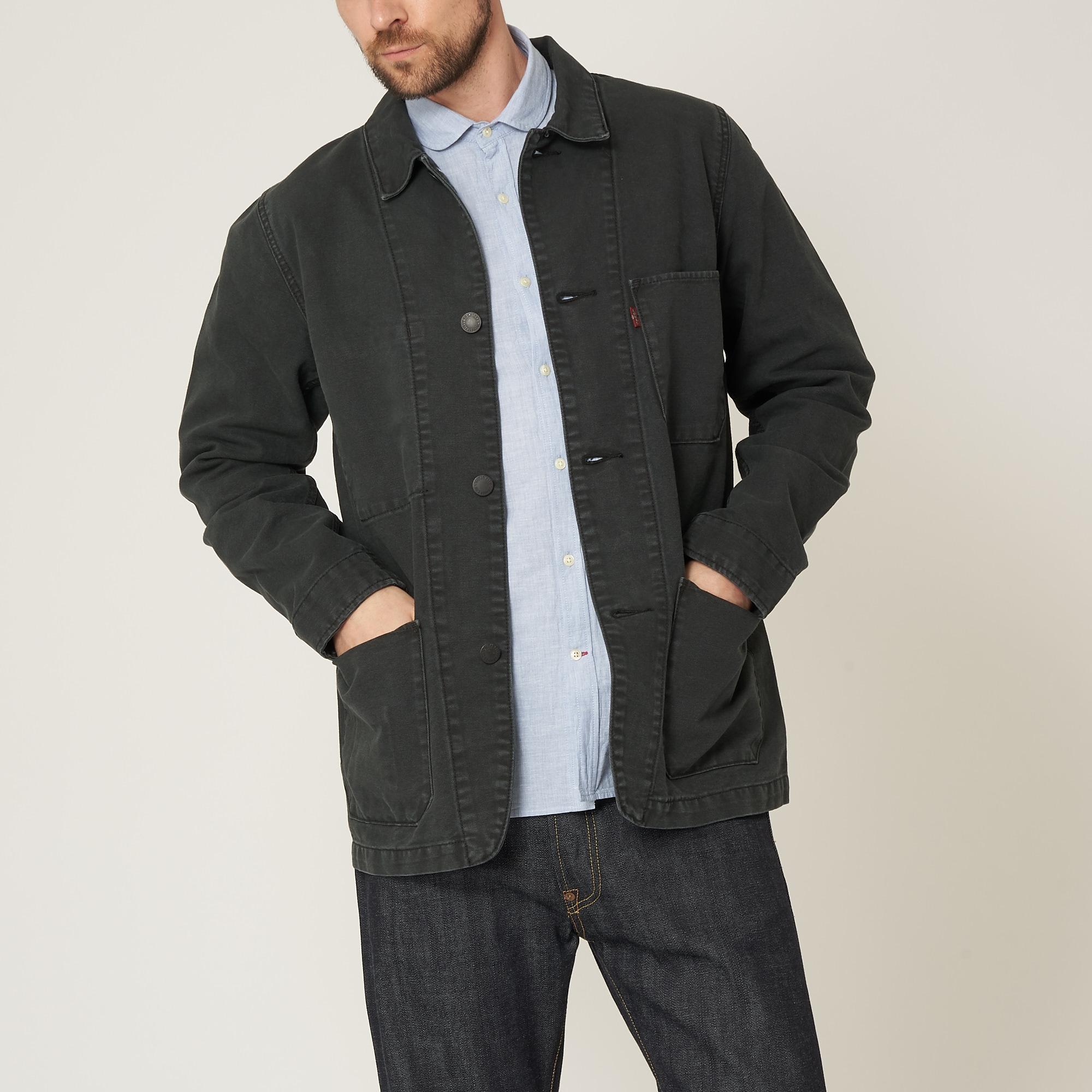 Levi's Cotton Caviar Engineer's Coat in Blue for Men - Lyst