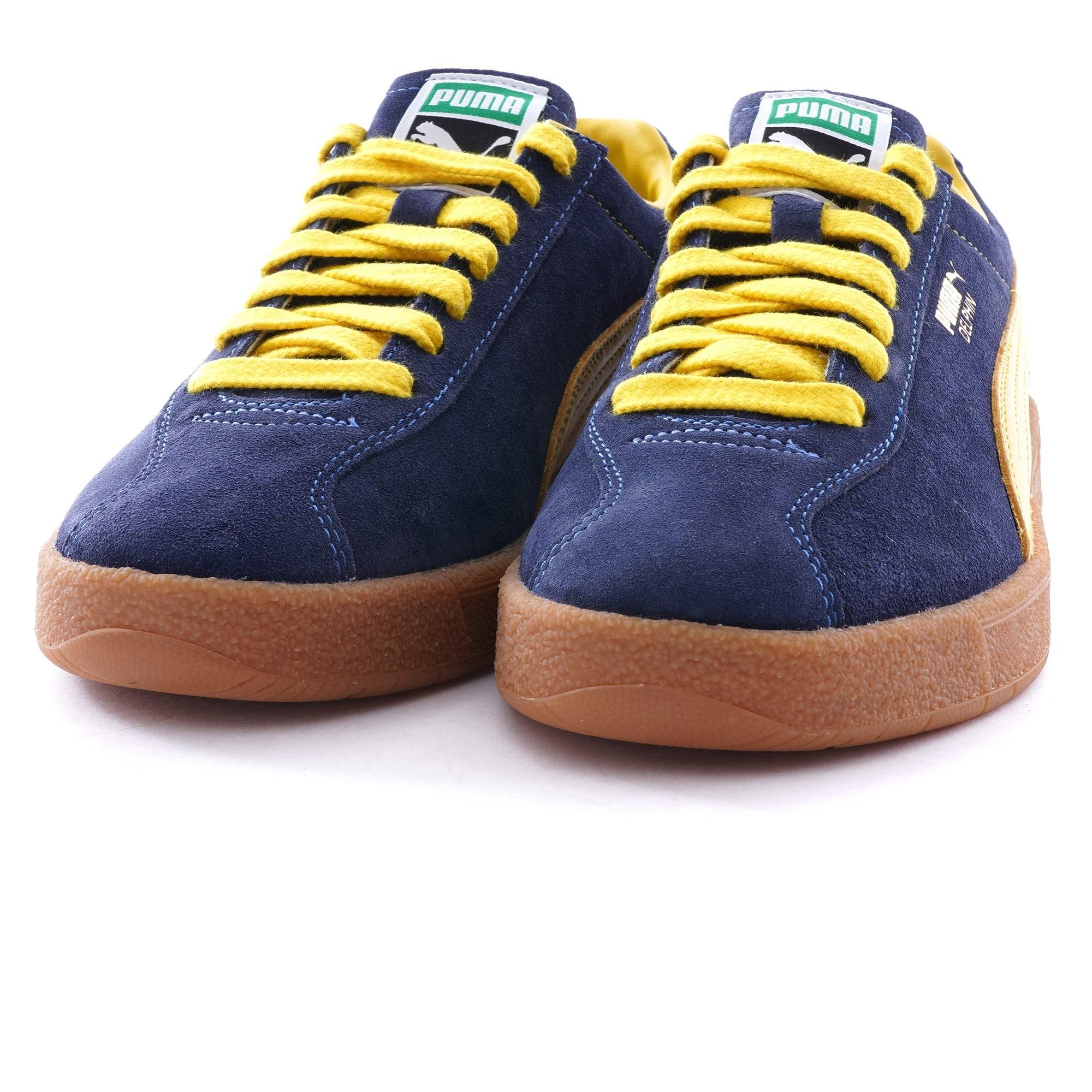 PUMA Suede Delphin Og in Navy/Yellow (Blue) for Men - Lyst