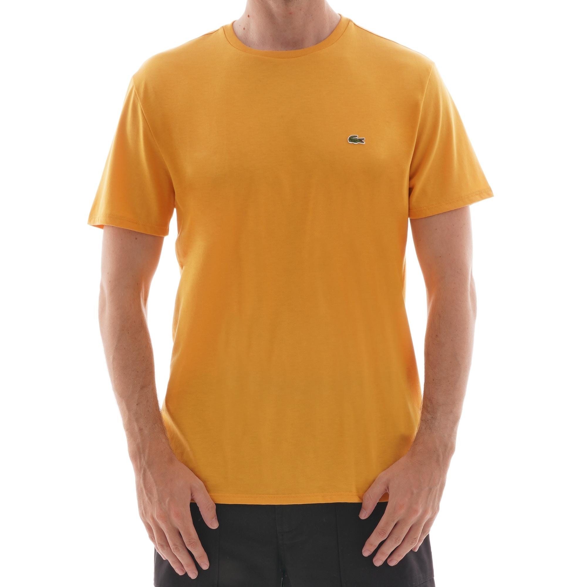lacoste t shirt yellow