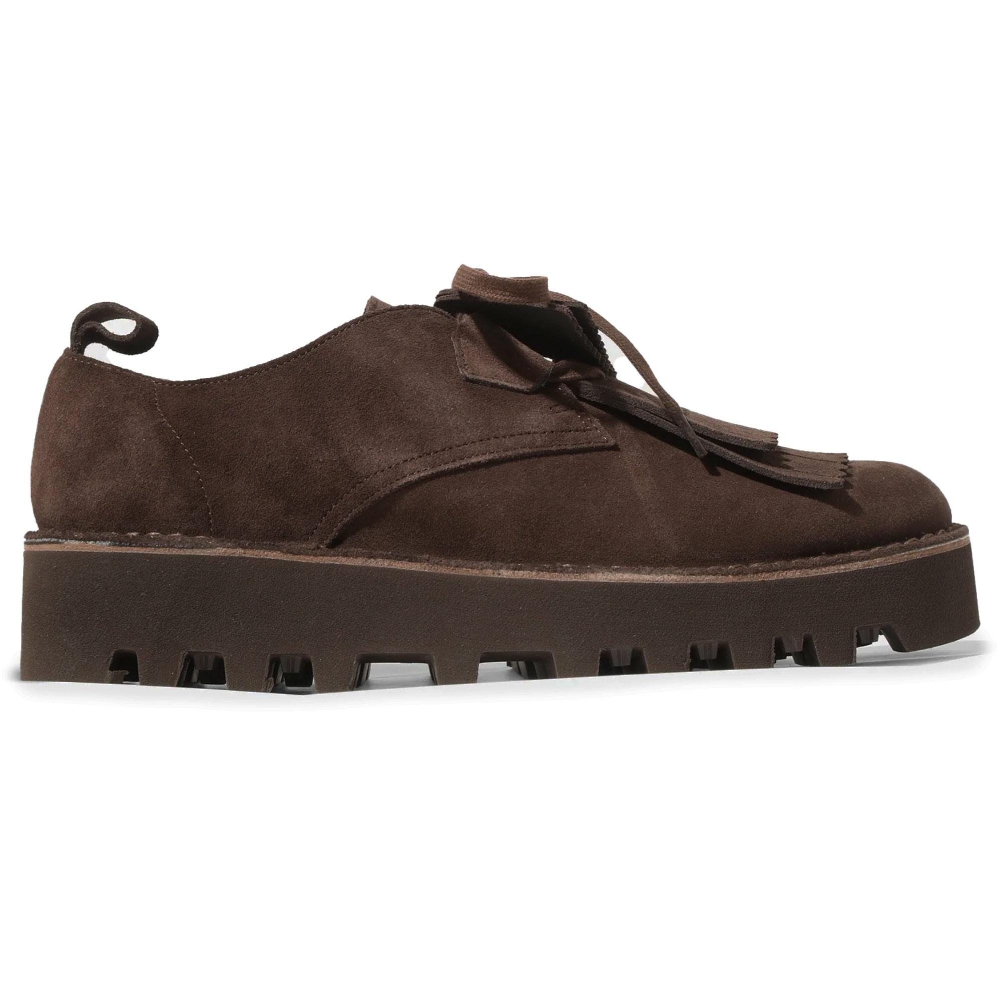 Engineered Garments Clarks Originals X Desert Khan in Brown for