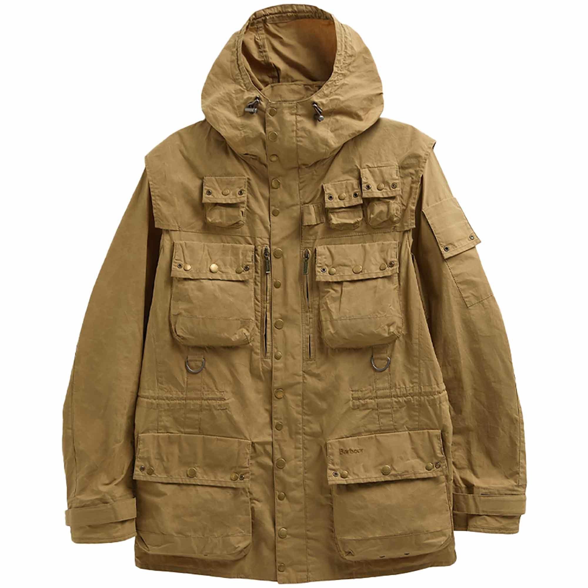 Barbour X Tokito Field Utility Casual Jacket in Green for Men