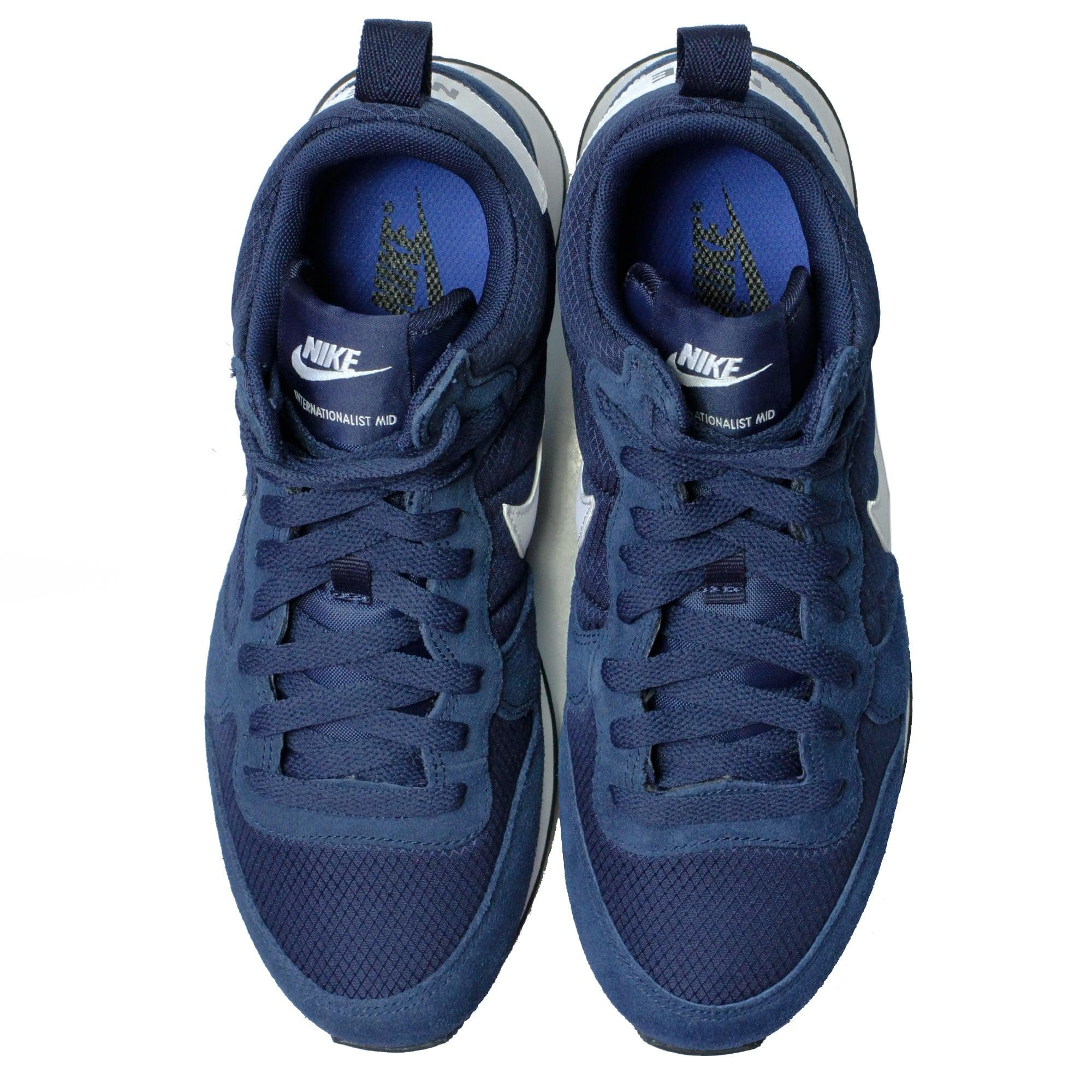 Nike Rubber Internationalist Mid Midnight Navy Shoe 859478 in Blue for ...