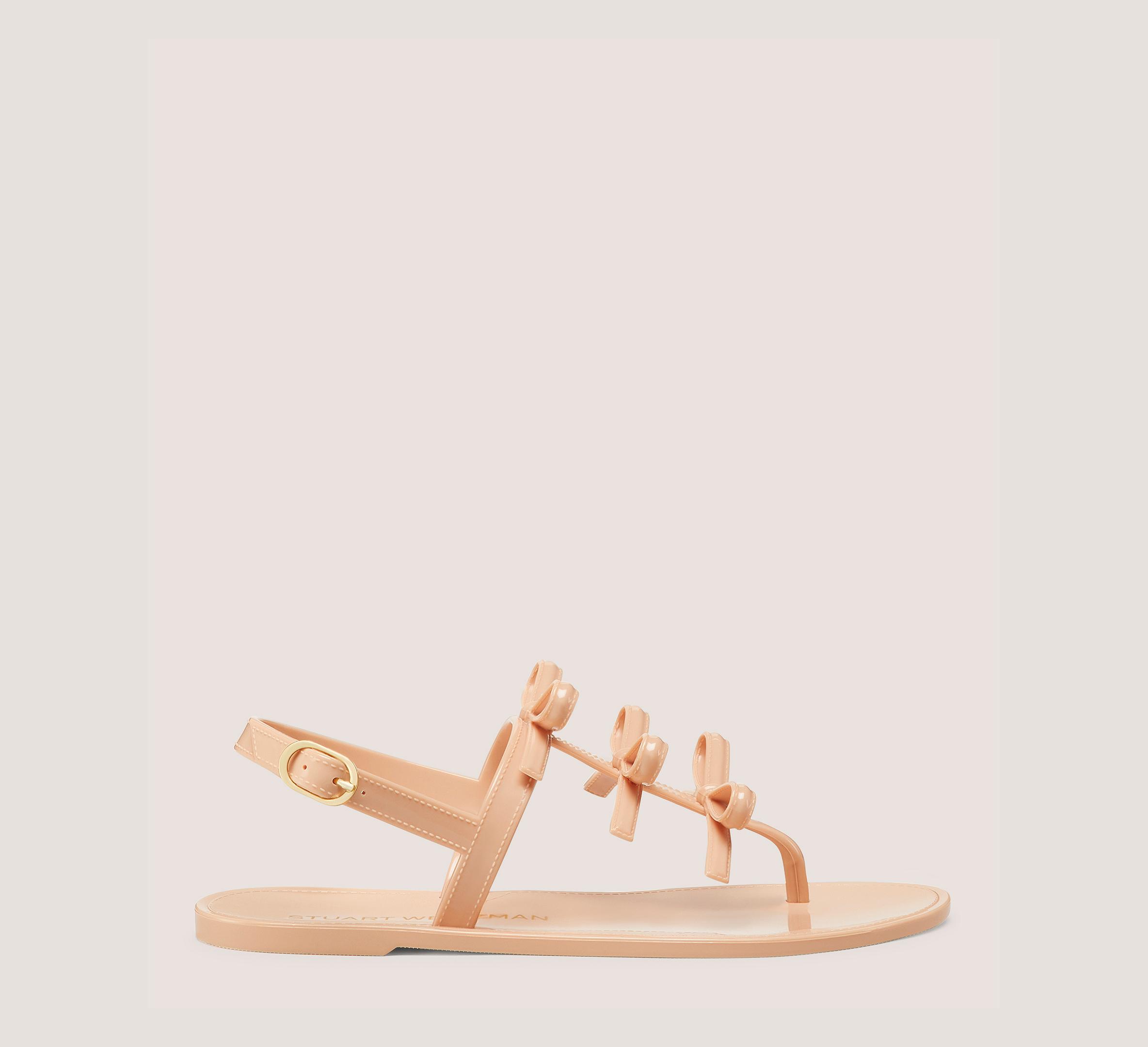 【Stuart Weitzman】Felicityエスパドリーユサンダル ピンク系 Shop Stuart Weitzman - Felicity 50MM Leather Slide Sandals