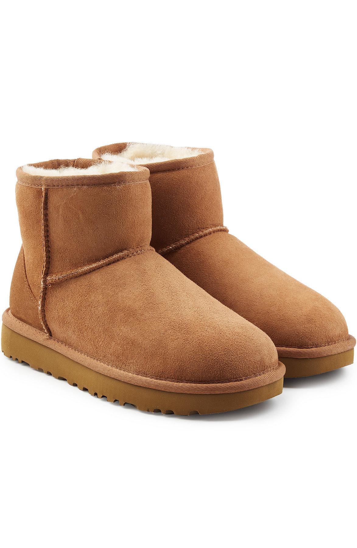 dark brown uggs mini