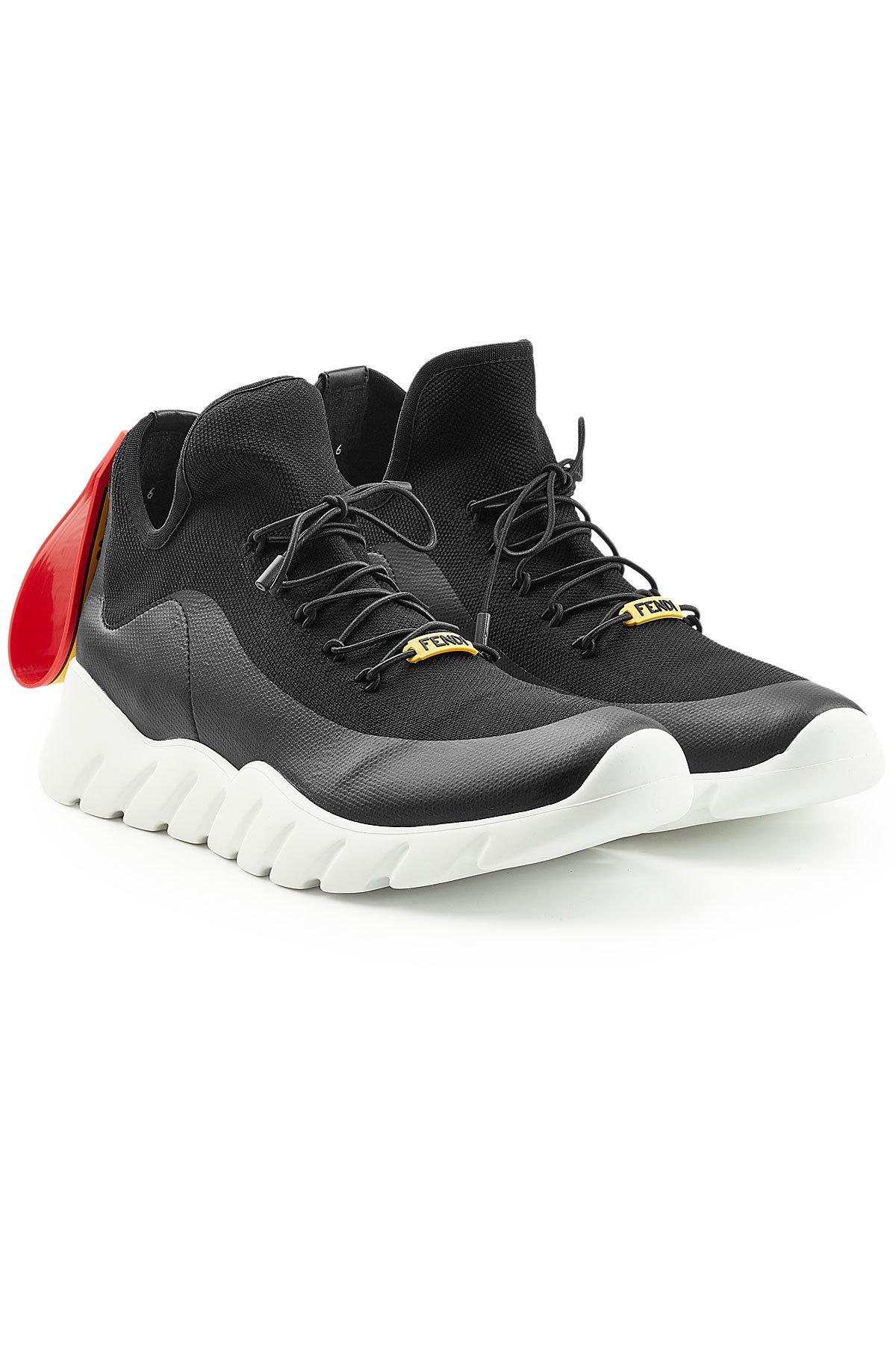 Lyst - Fendi Sneakers in Black for Men