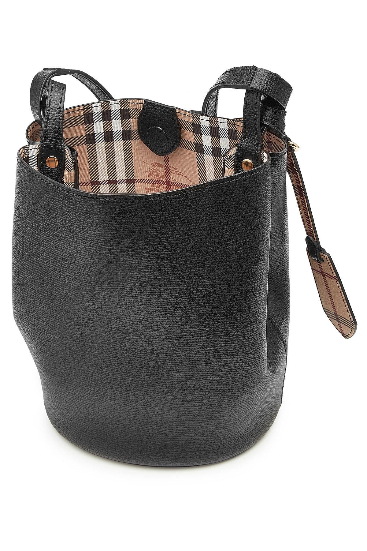 Burberry Leather Bucket Bag Literacy Basics