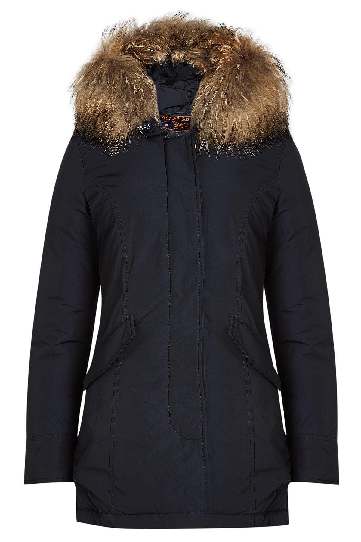 Woolrich Luxury Arctic Down Parka With Furtrimmed Hood in Blue Lyst