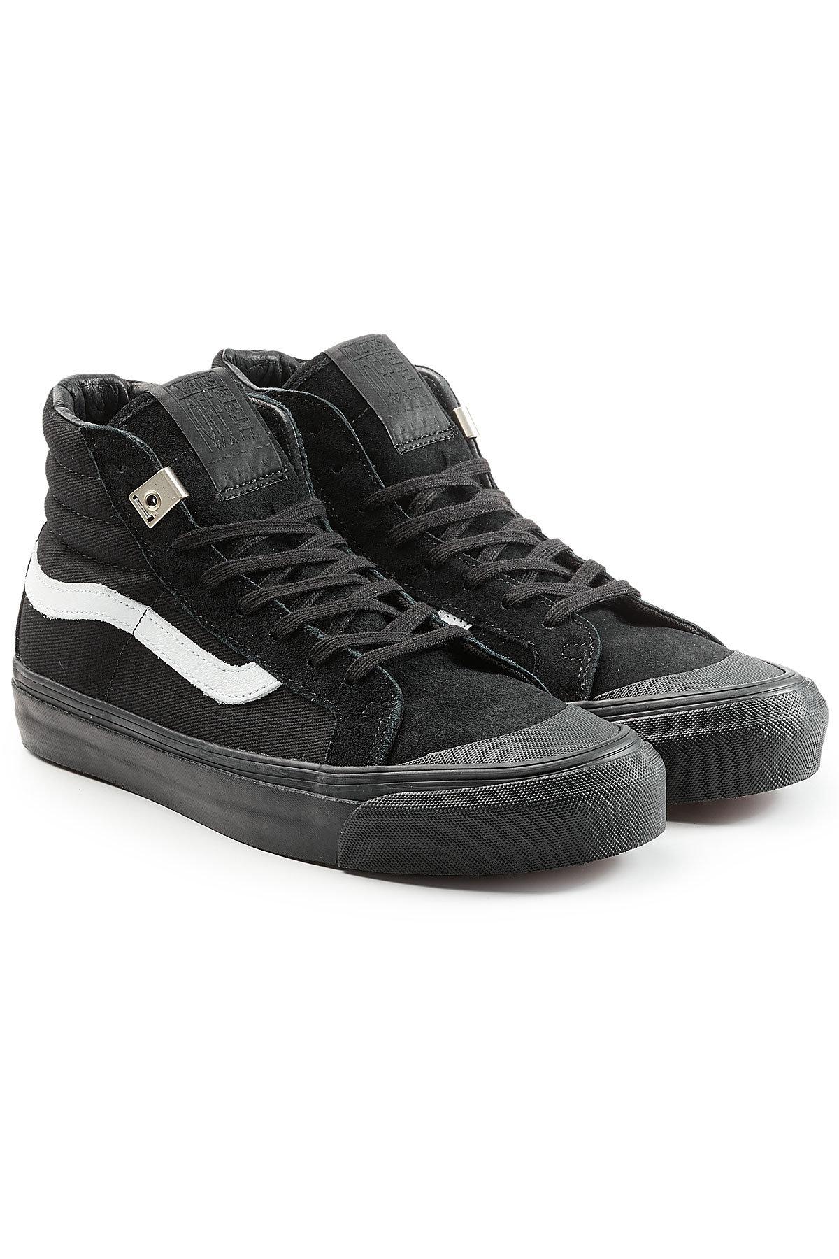 Lyst Vans Og 138 Sk8 High Canvas Sneakers With Leather in Black for Men