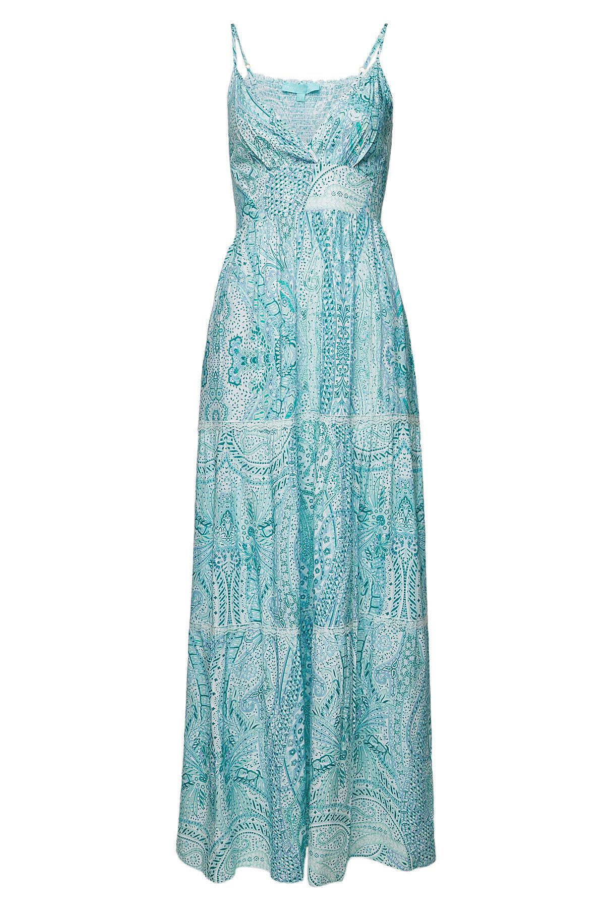 Lyst - Melissa Odabash Jaime Printed Maxi Dress in Blue