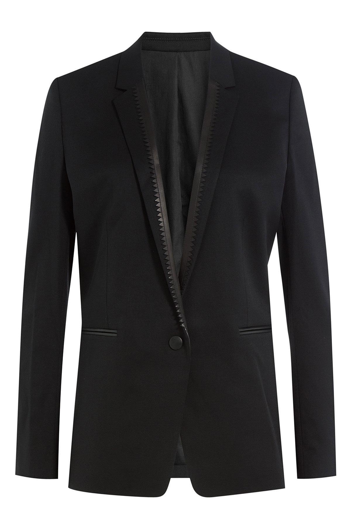 Blazer with leather trim Any Size Style white tuxedo jacket dinner jacket mens tuxedo jacket ivory dinner jacket mens white dinner jacket sale white tux with black trim mens velvet dinner.