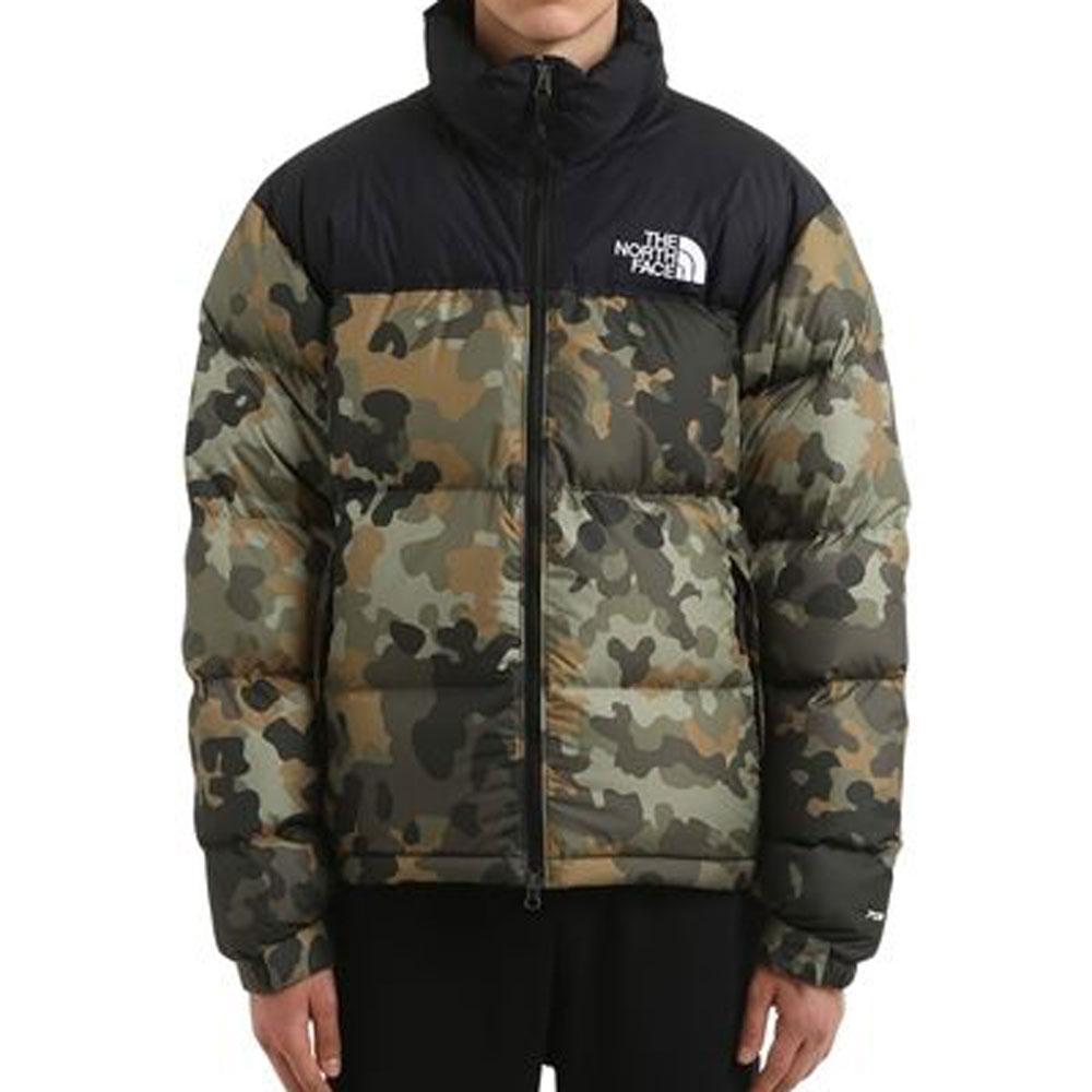 the north face puffer jacket camo