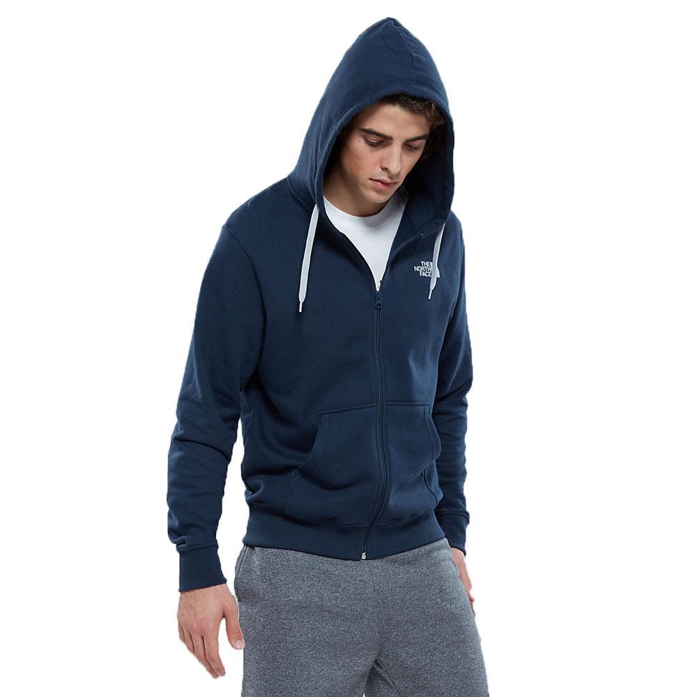 north face open gate hoodie navy