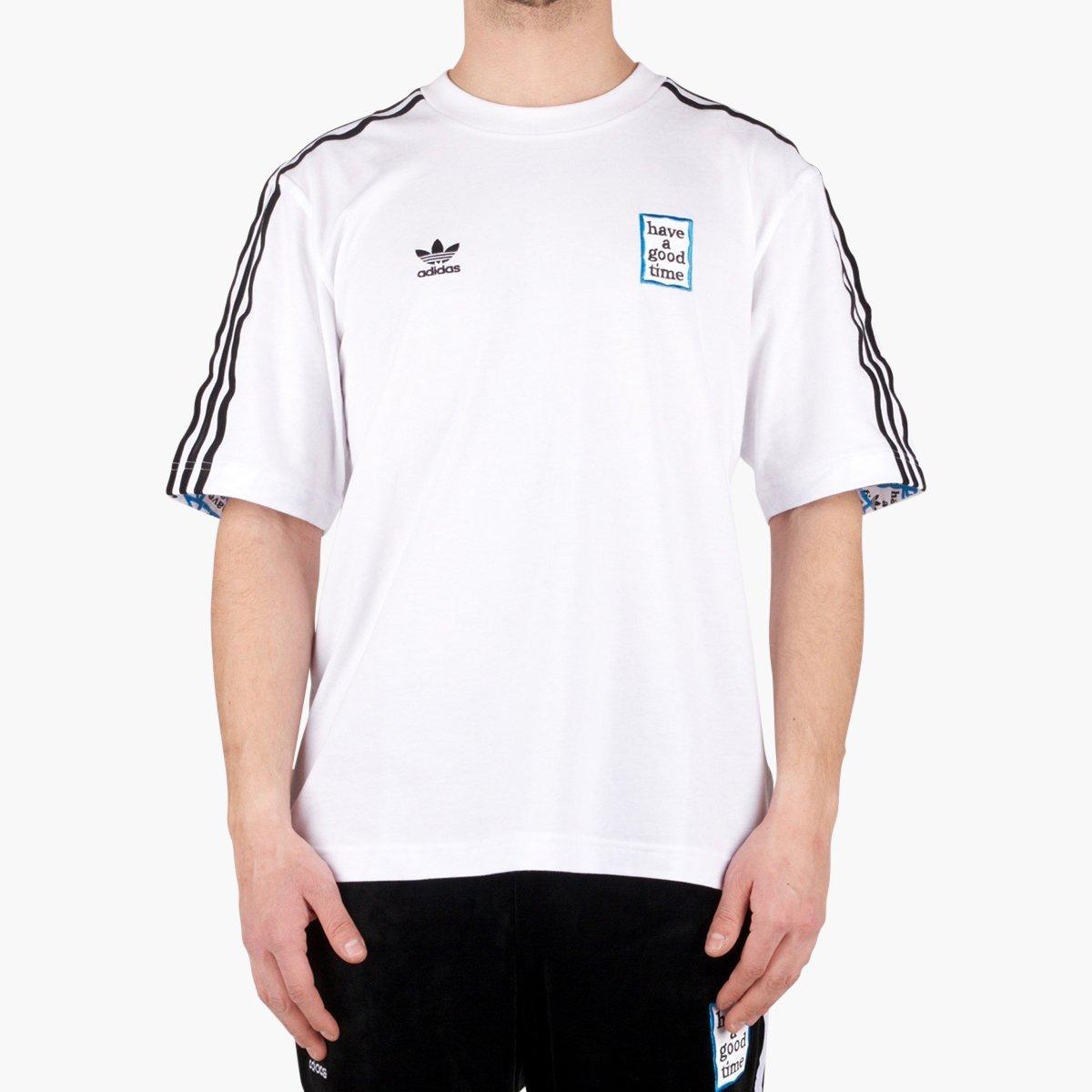 adidas Originals Cotton Adidas Originals X Have A Good Time T-shirt in  White for Men | Lyst