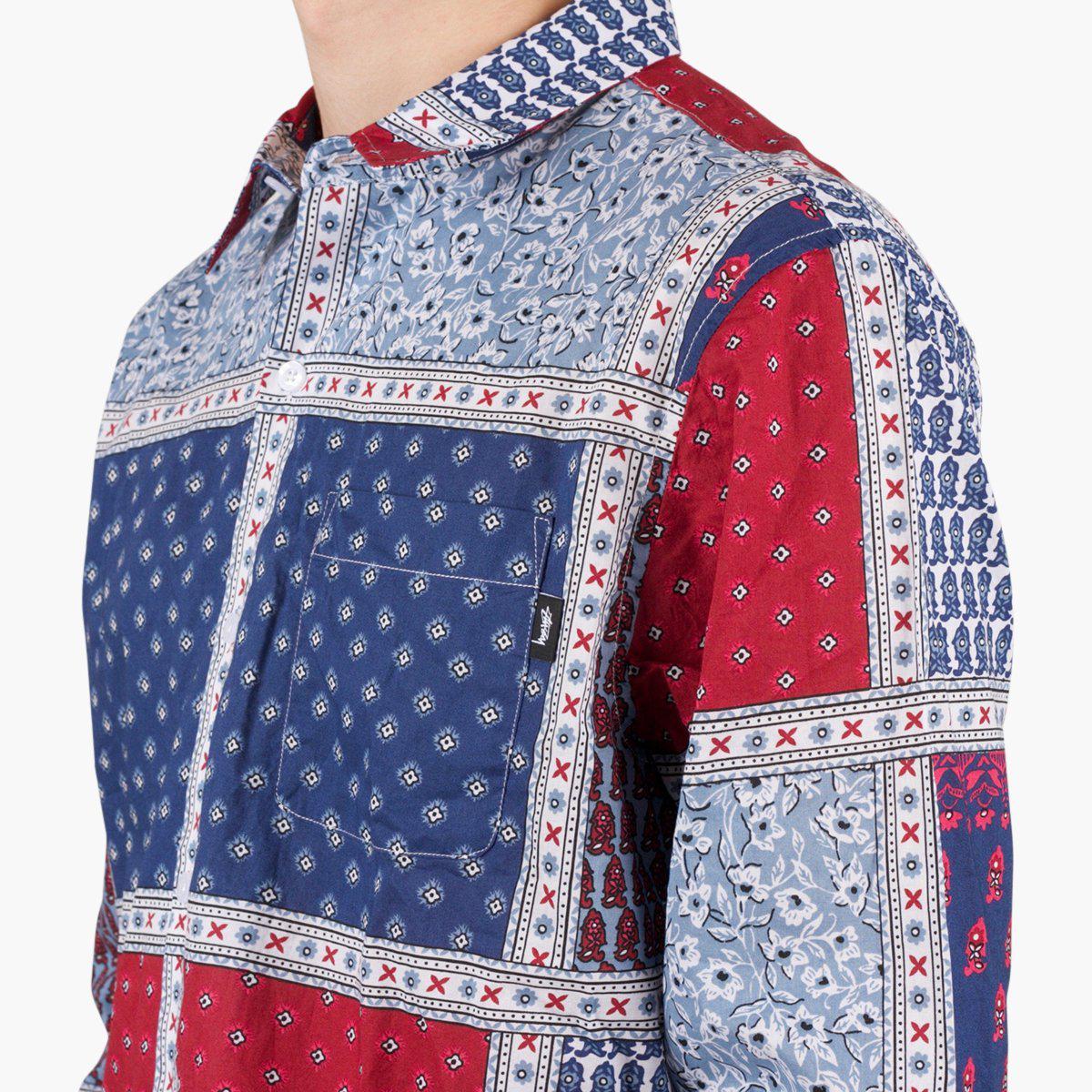 stussy paisley shirt