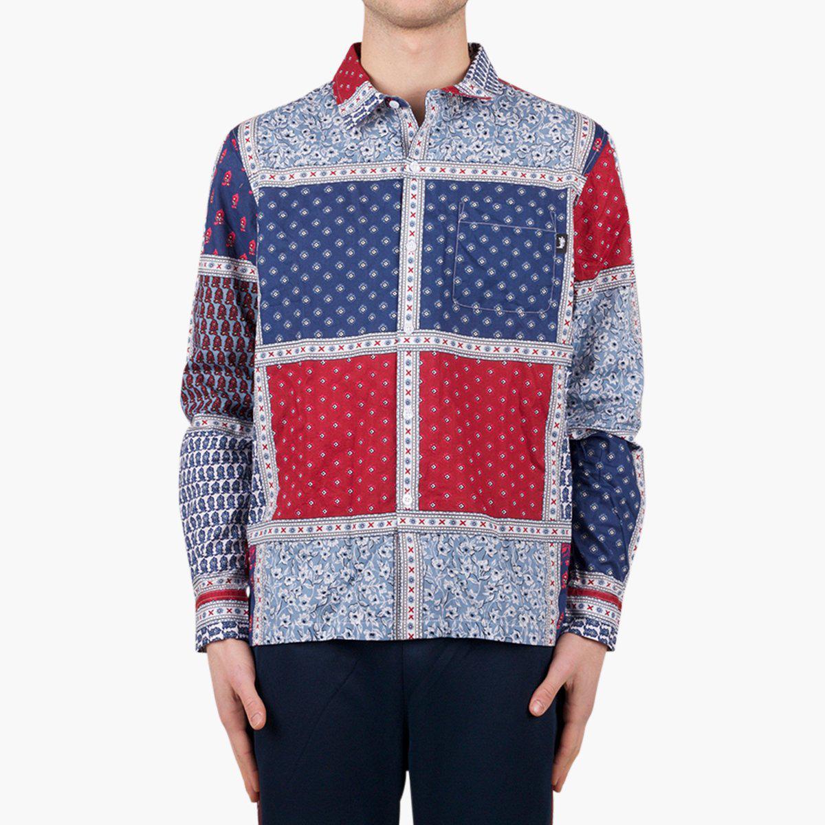 stussy paisley shirt