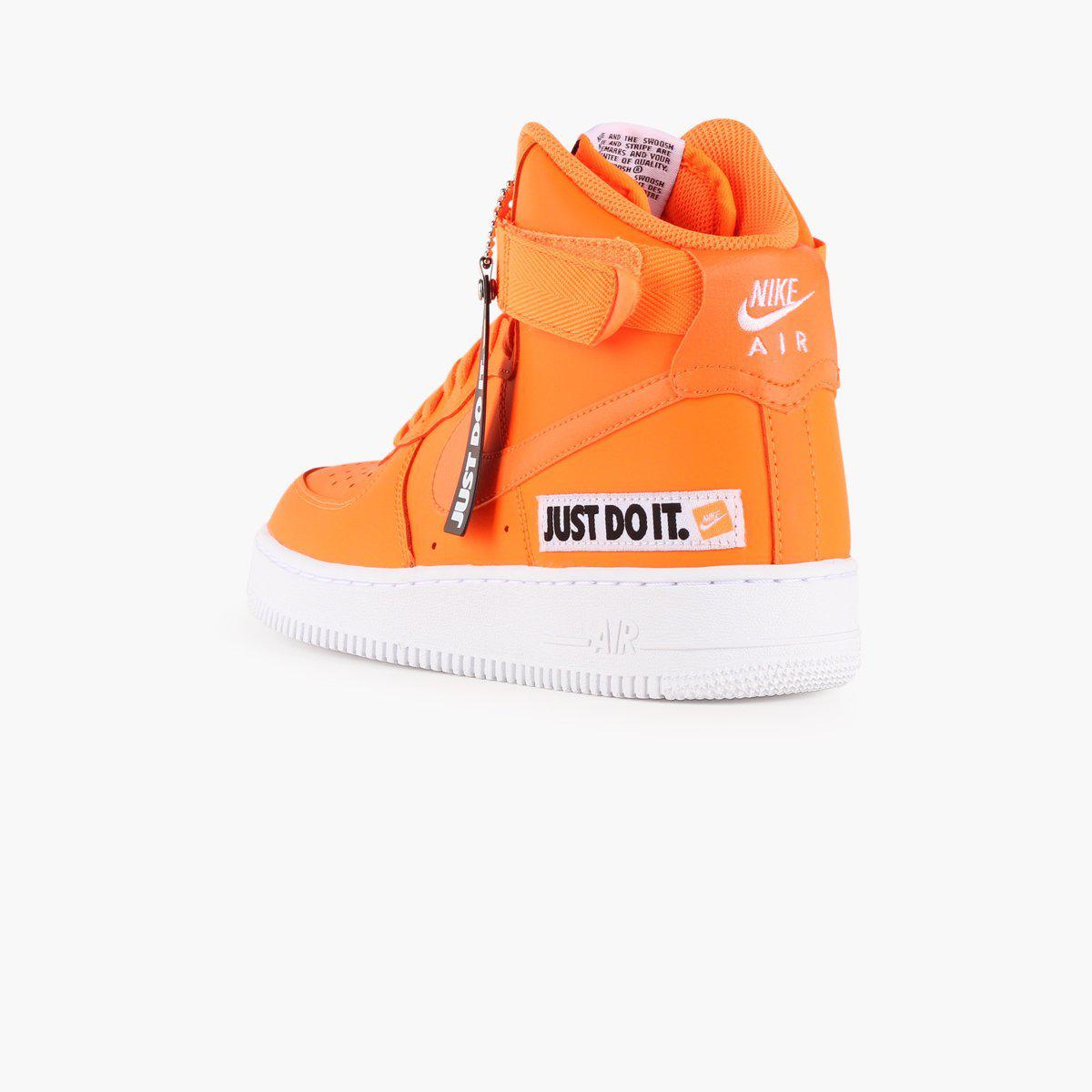 nike air force 1 high lx orange