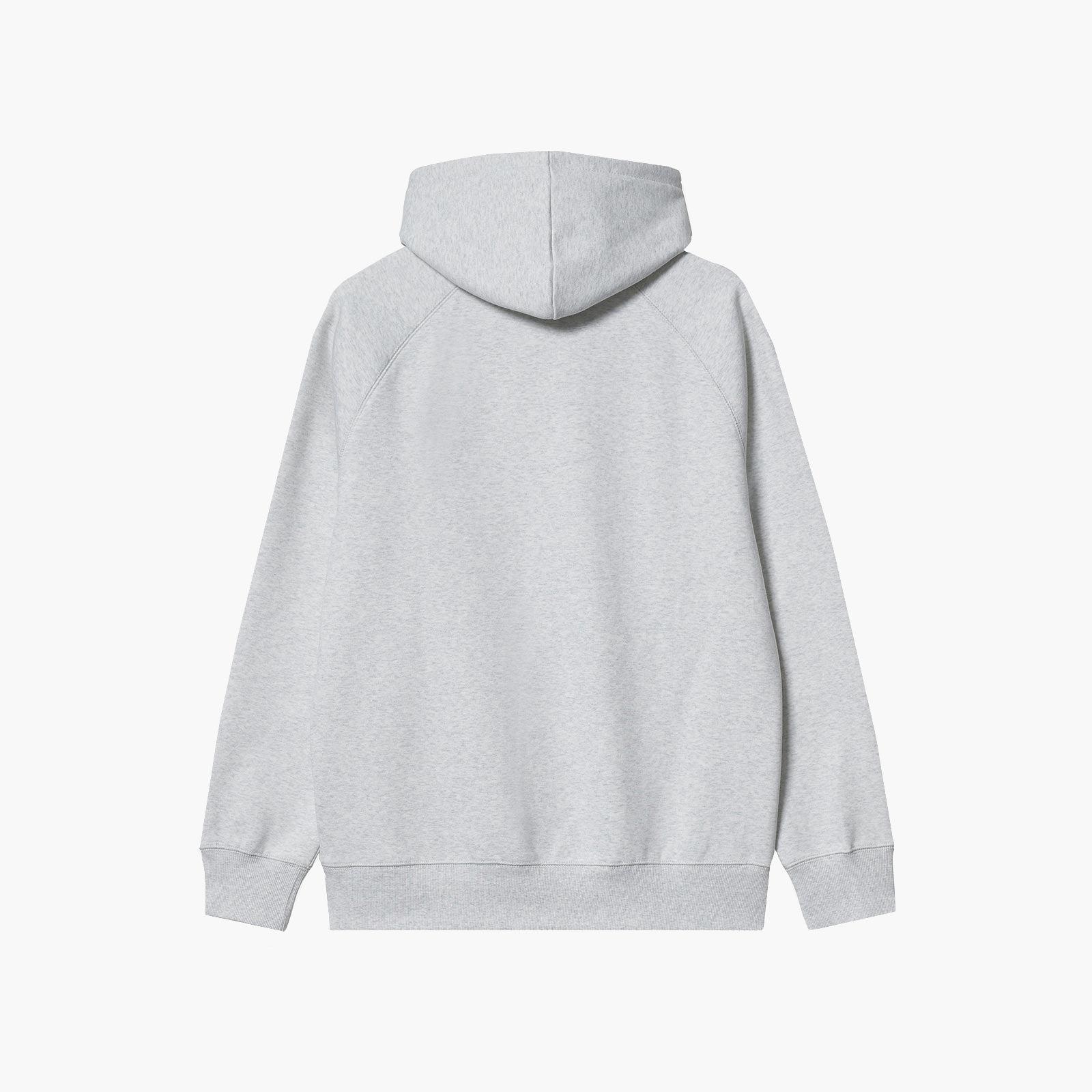 Carhartt WIP Hooded Chase Sweat in Gray for Men | Lyst
