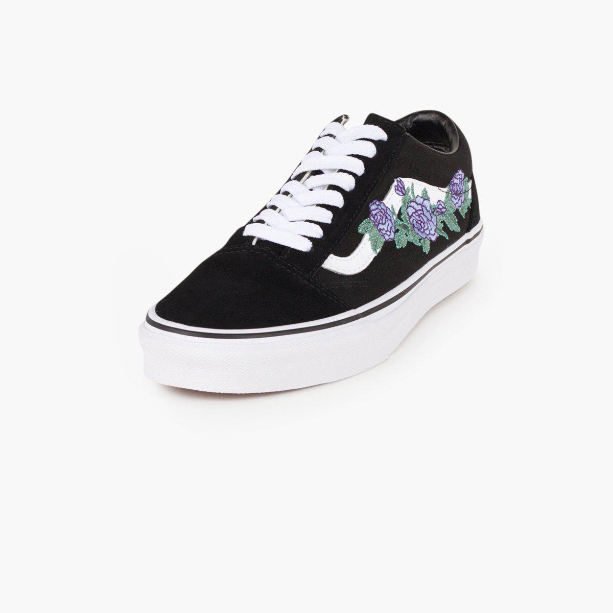 vans old skool rose thorns vans old skool rose thorns