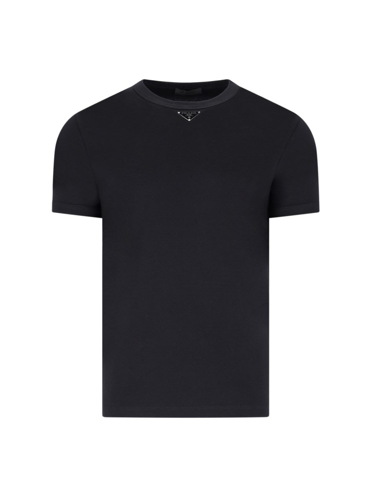 Prada black t shirt sale