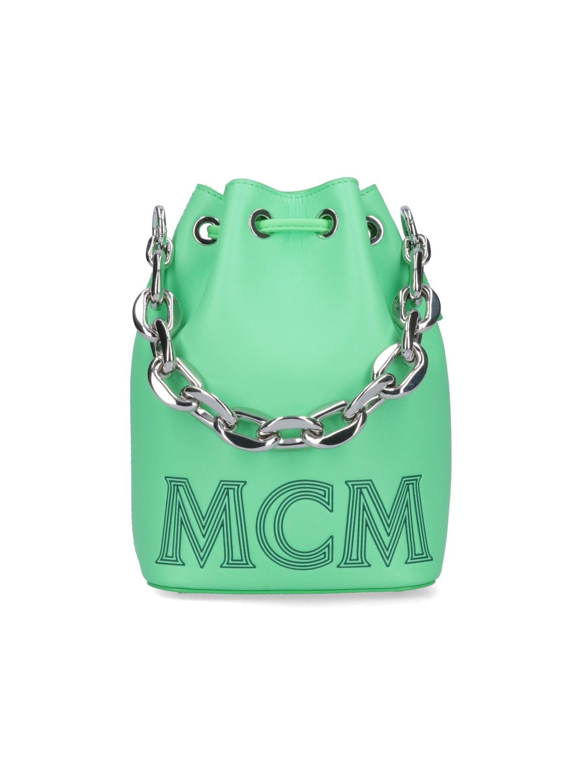 mcm green bag
