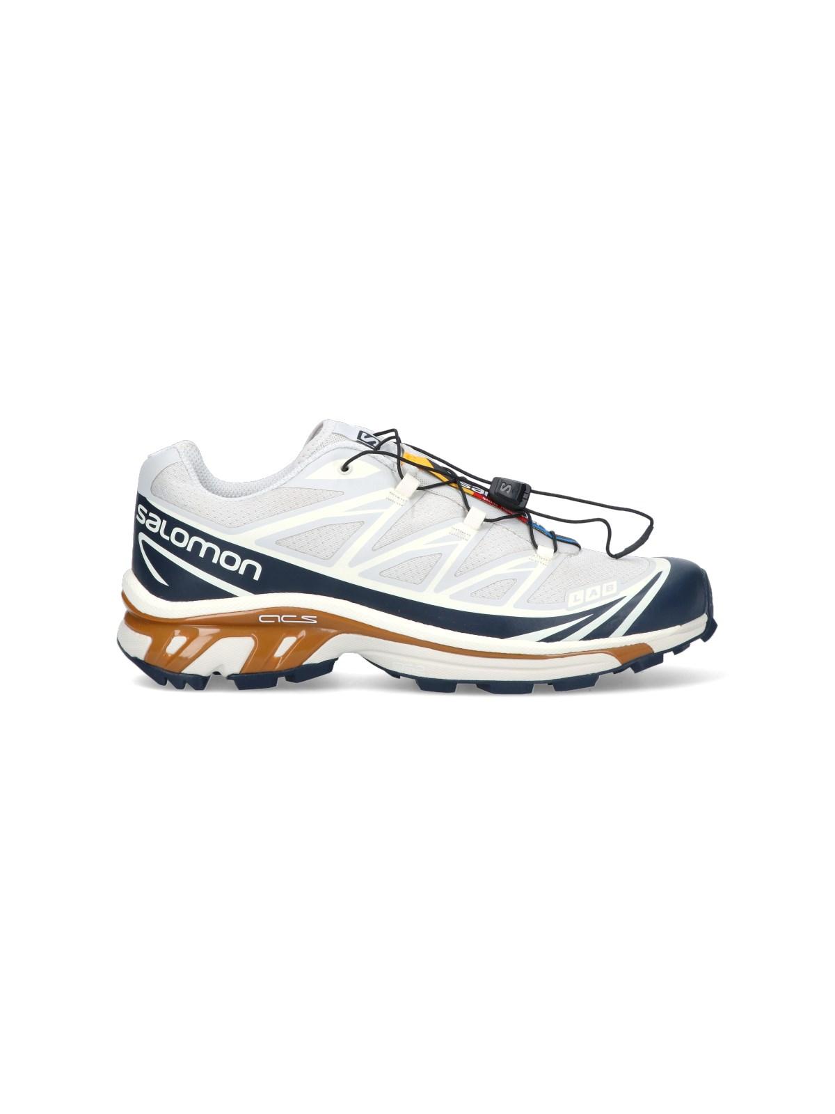 Salomon 'xt-6 Lunar Rock Dark' Sneakers in White for Men | Lyst