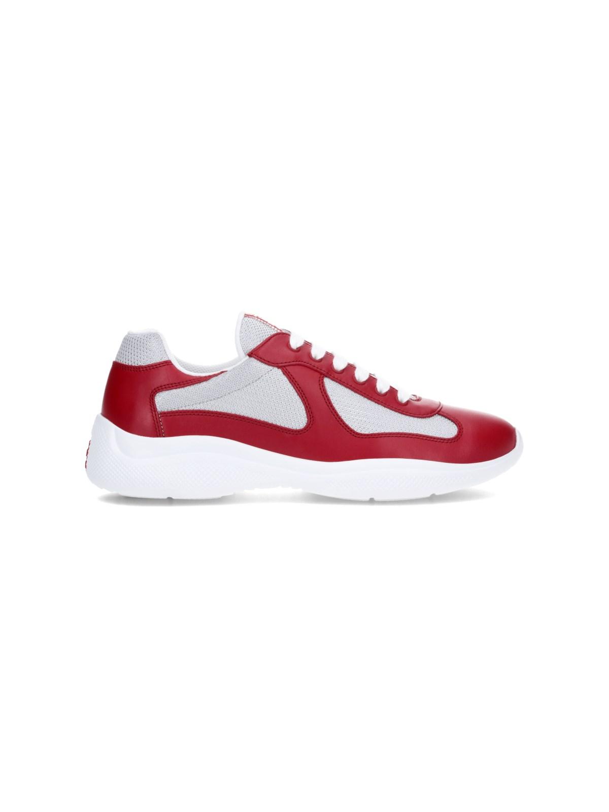 Prada america's cup high top sneakers hot sale