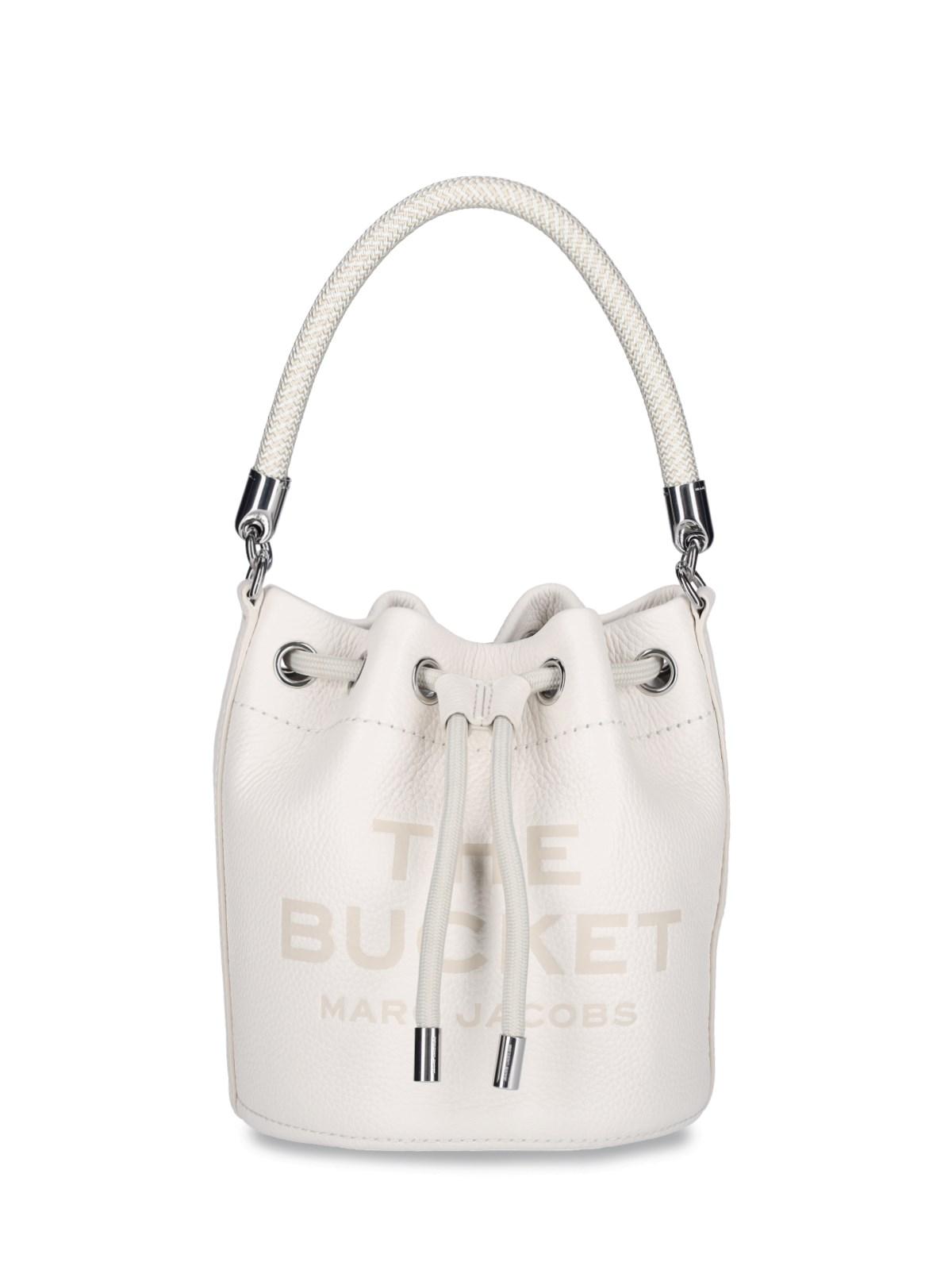 Marc Jacobs 'the Leather Bucket' Bag in White | Lyst